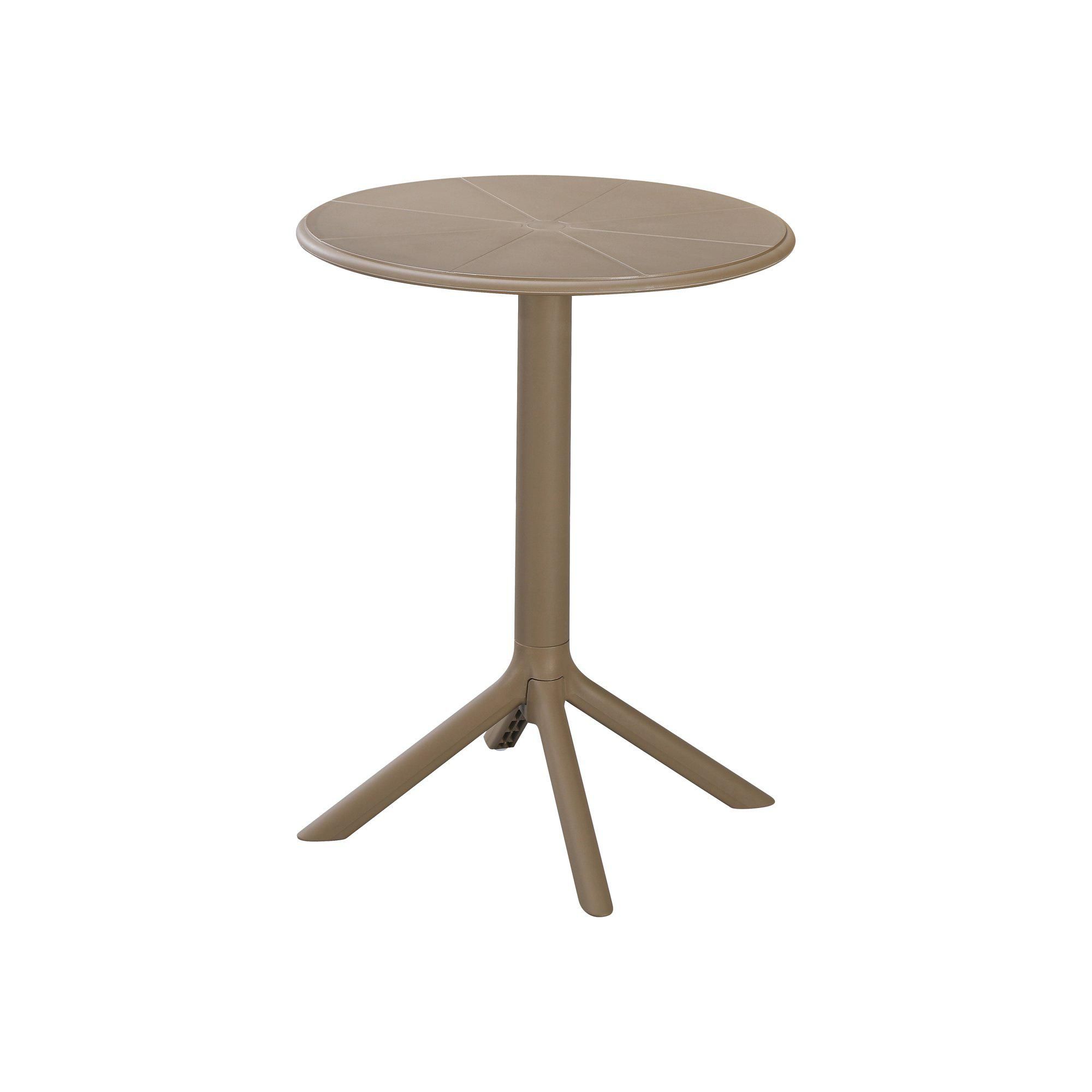 RAVELLO Table Beige - Beige - 60x75cm