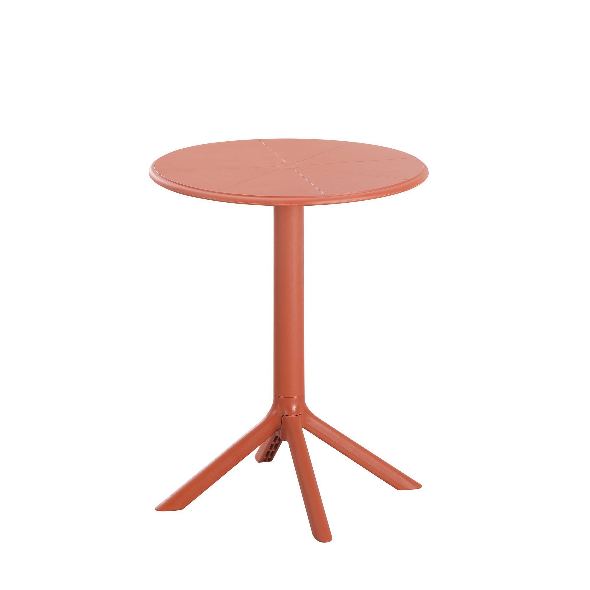 RAVELLO Table Rustred - Rustred - 60x75cm