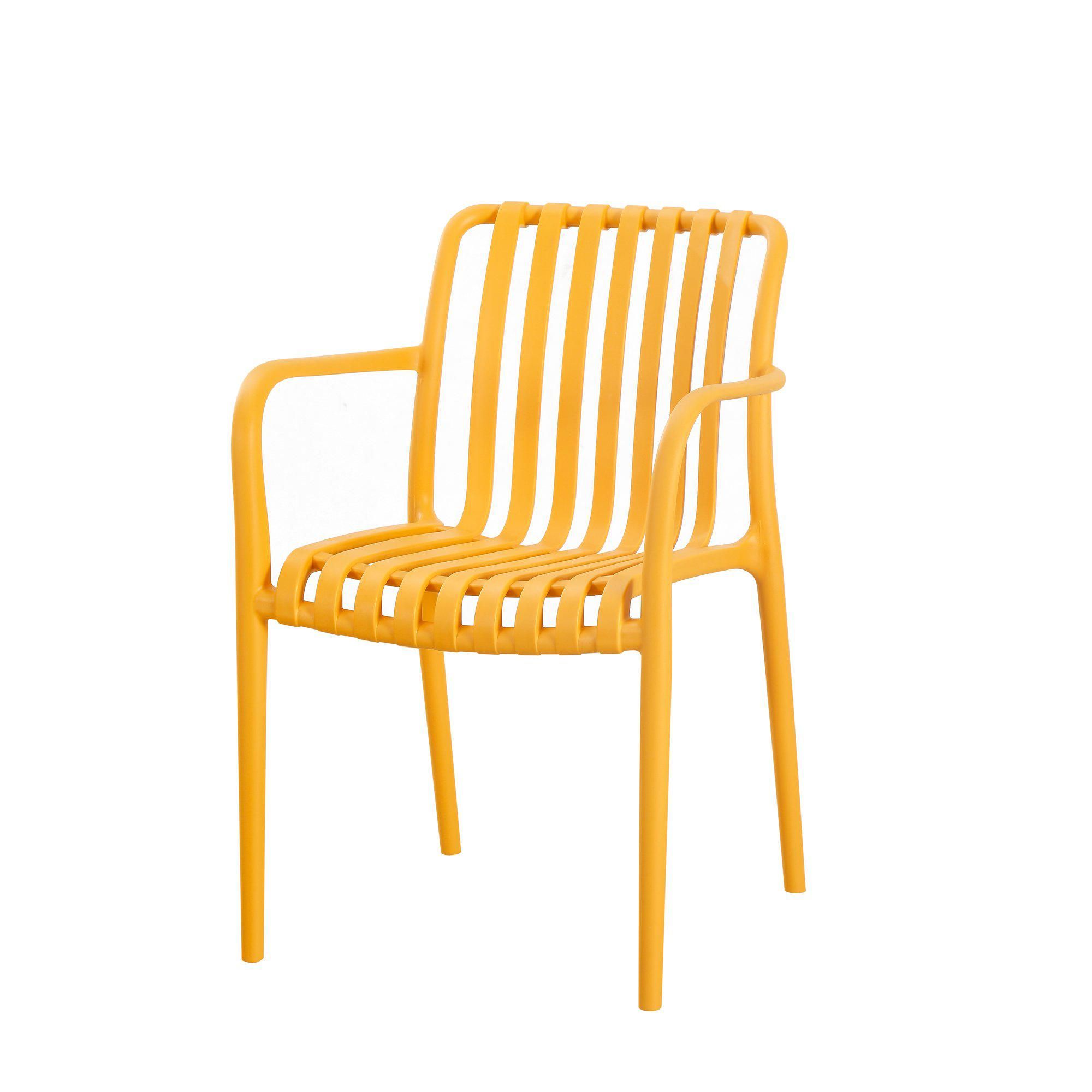 RAVELLO Armchair Yellow - Yellow - 45x57x81cm