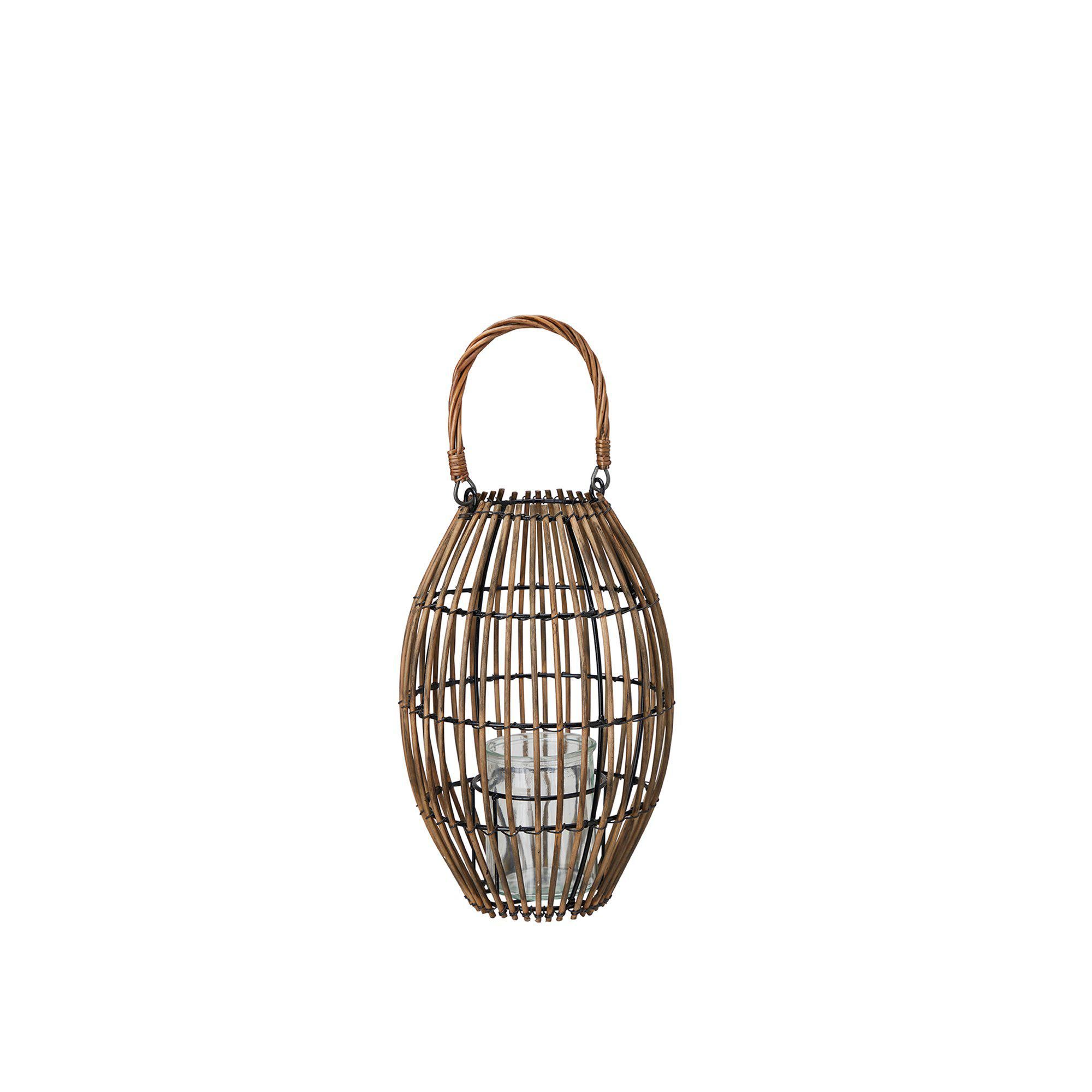 KIANA Lantern Brown - Brown - 18x28+12cm