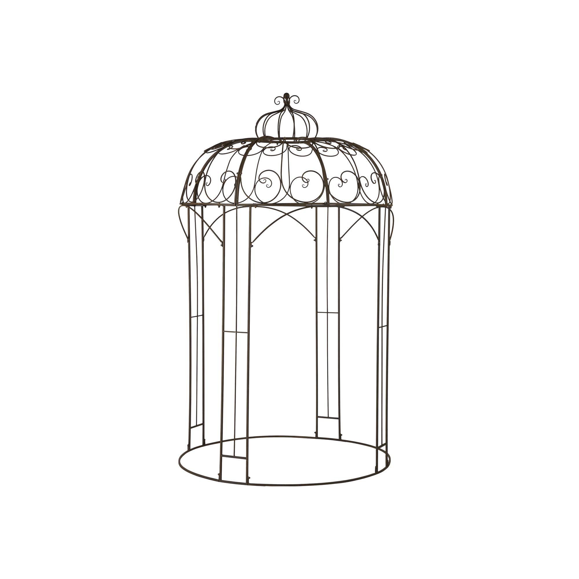 POSITANO Gazebo Rust brown - Rust brown - 150x260cm