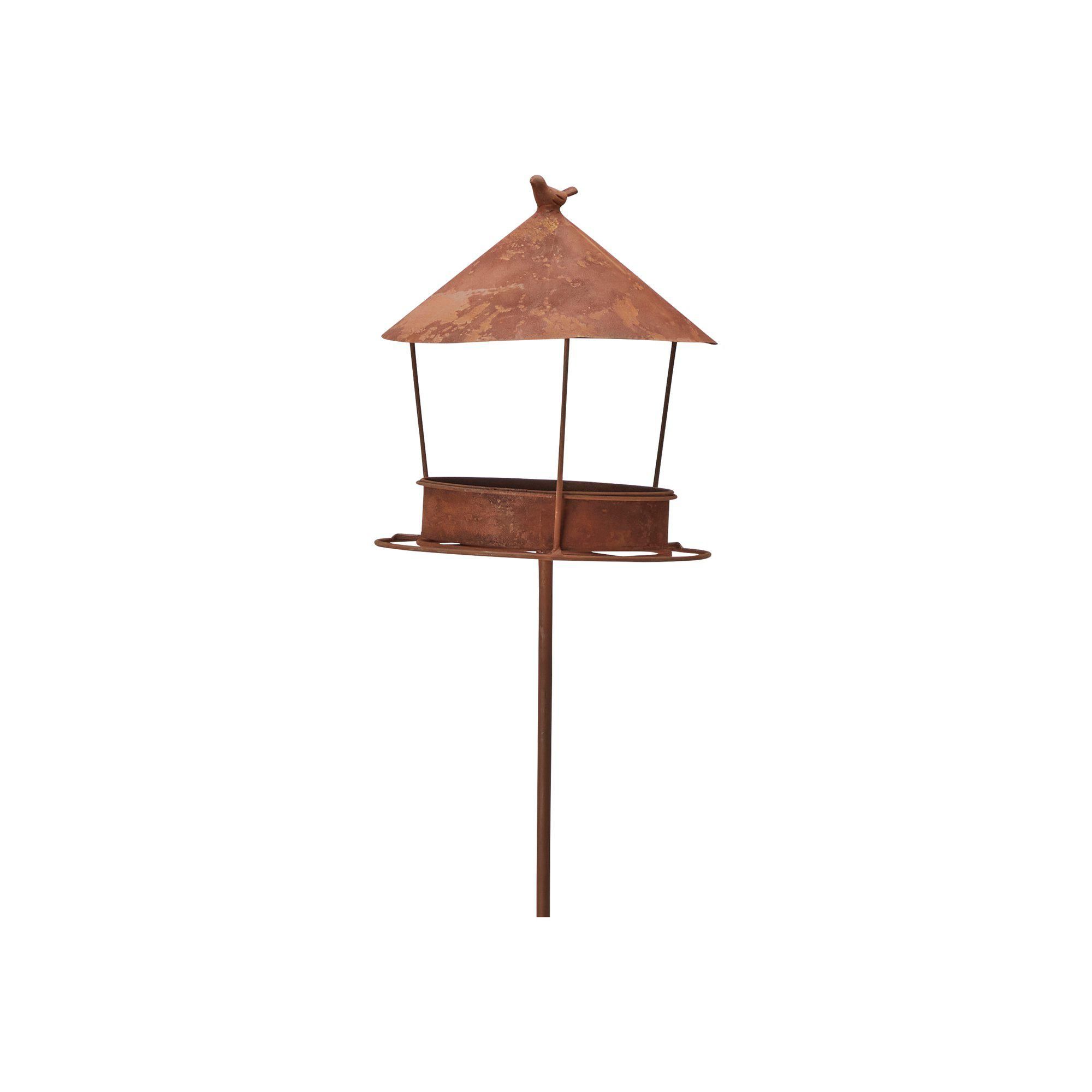 AMY Birdfeeder Rust - Rust - 24x25x100cm