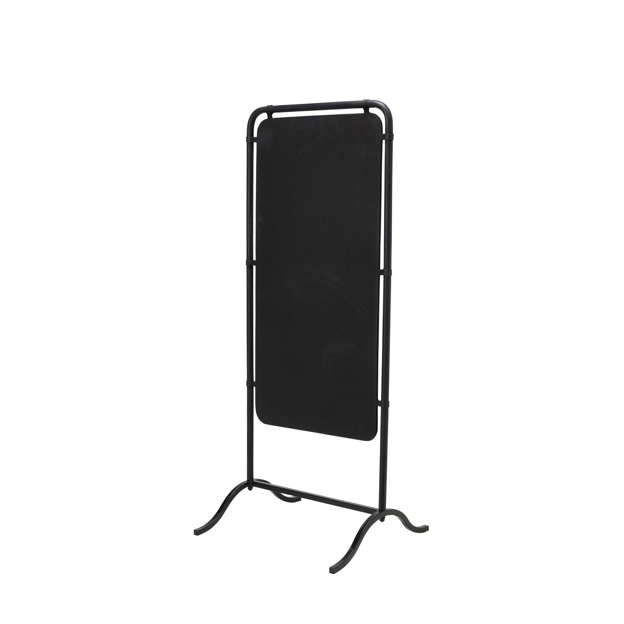 ERIN Sign blackboard Black - Black - 40x36x96cm