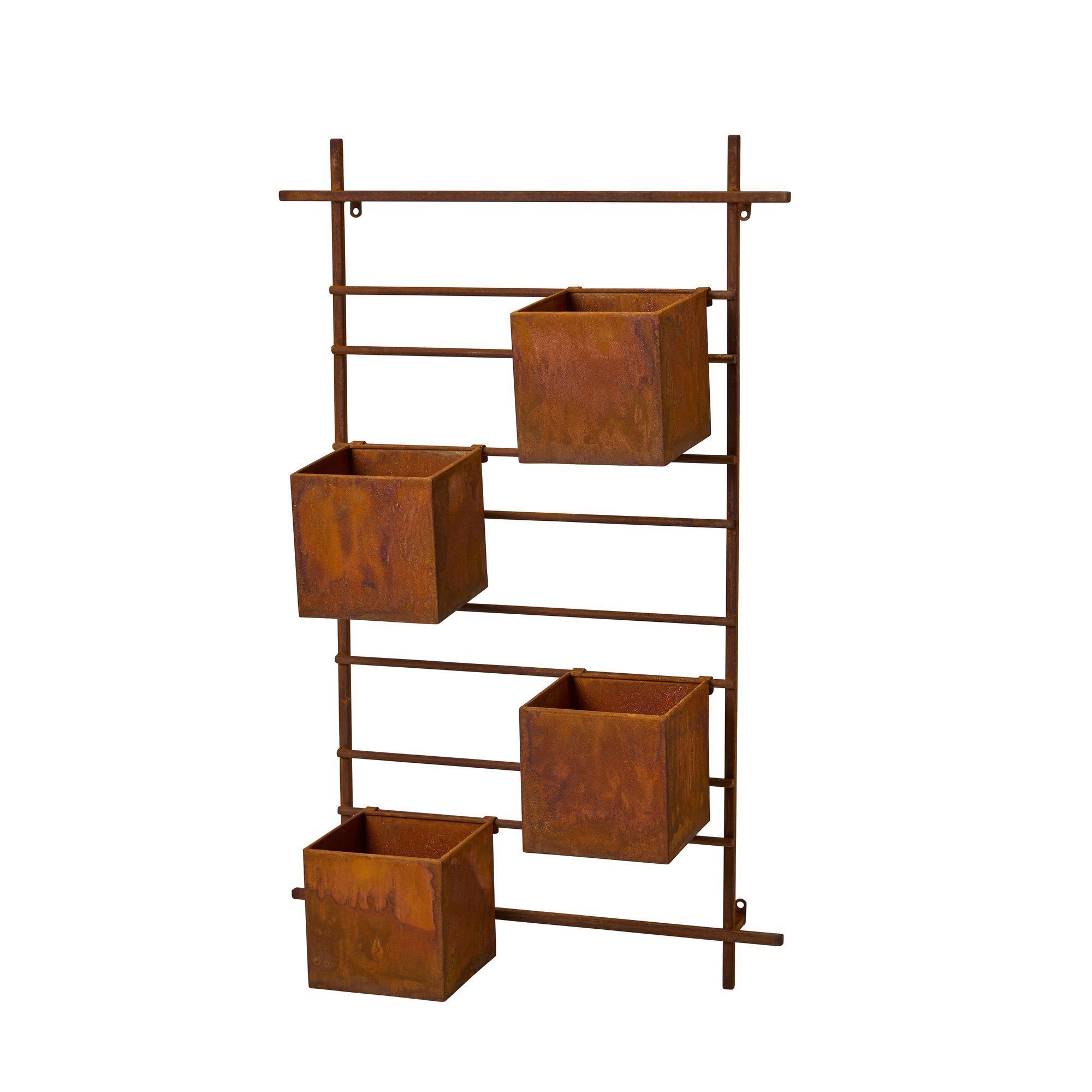 CYNTHIA Planter Rust - Rust - 50x20x80cm
