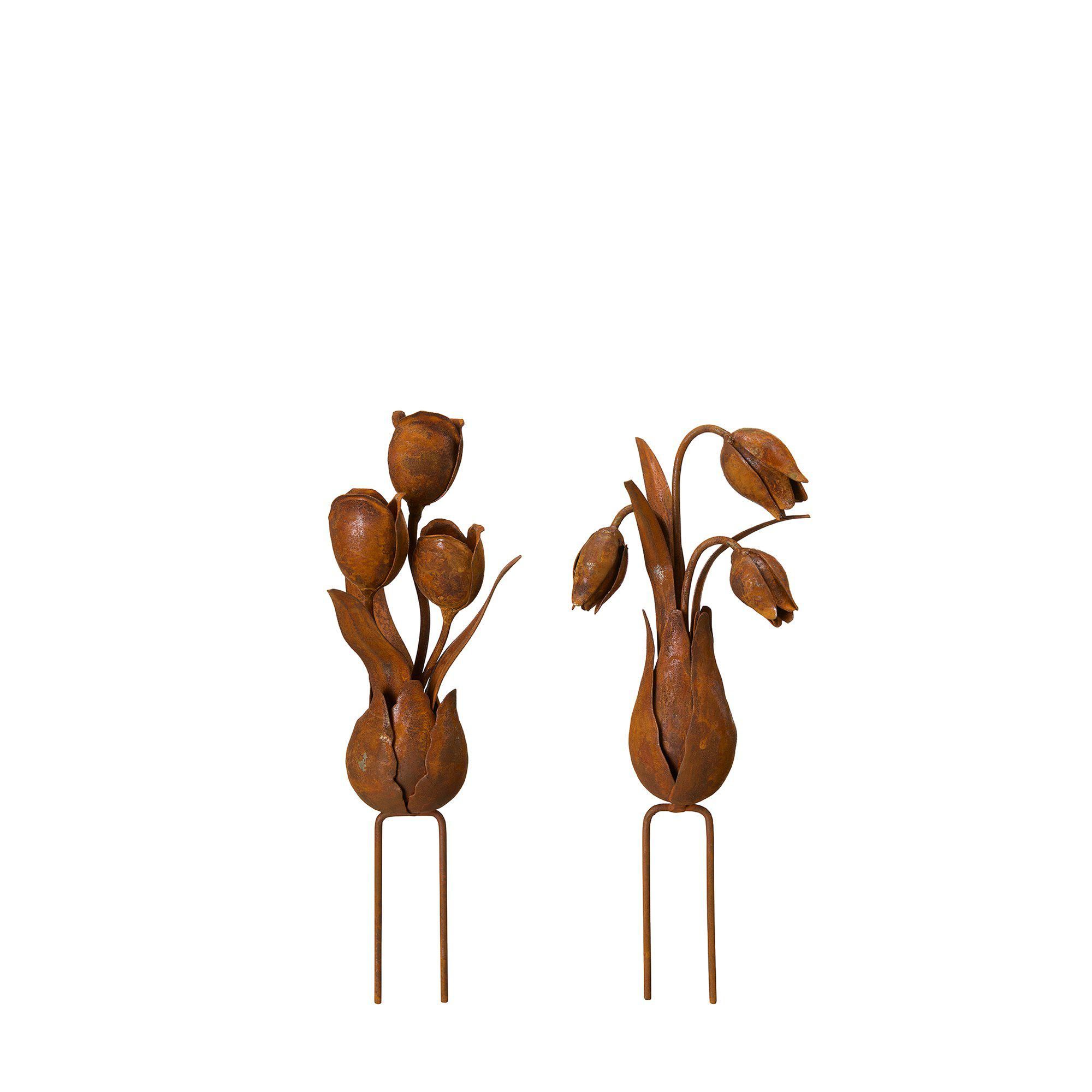 BLOMMA Sticks Mix Rost - Rost - 7x4x20 6x4x21cm