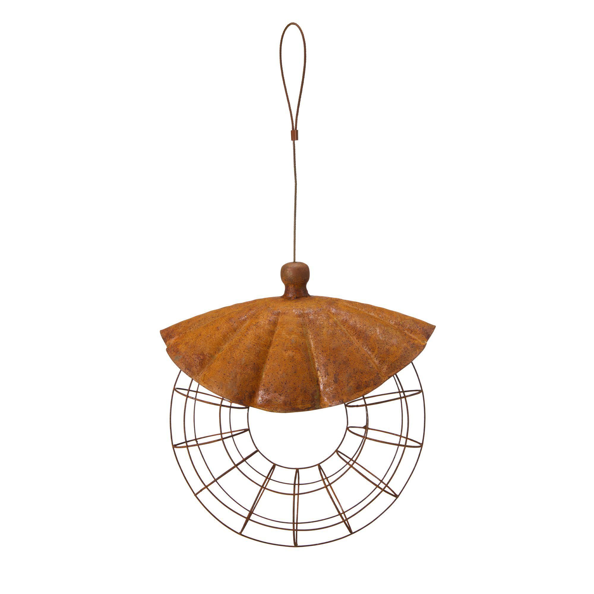 LILO BIRD FEEDER CIRCLE Rust - Rust - 25x12 +21cm