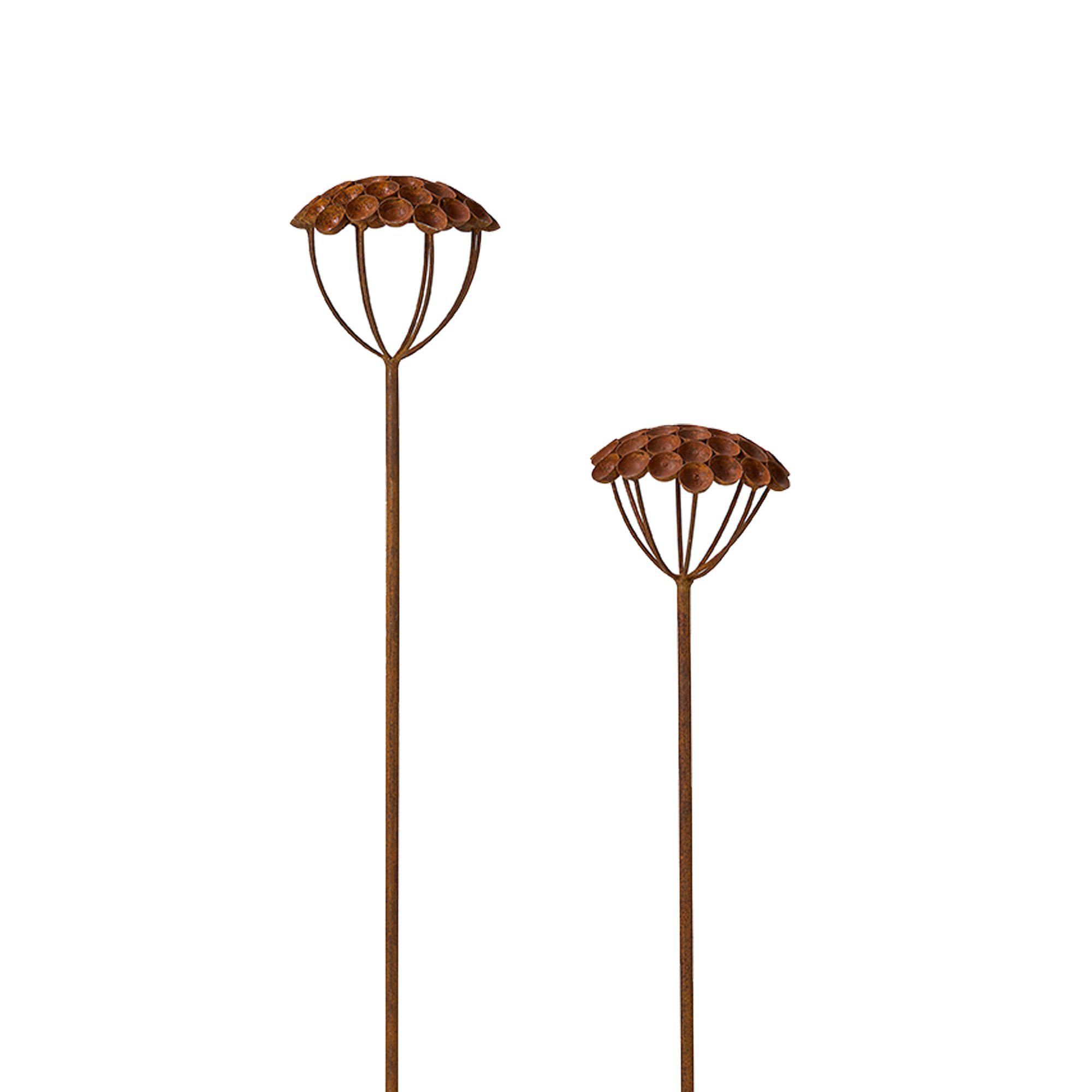 SEEDCASE Deco S/2 Rust - Rust - 12x90 12x76cm