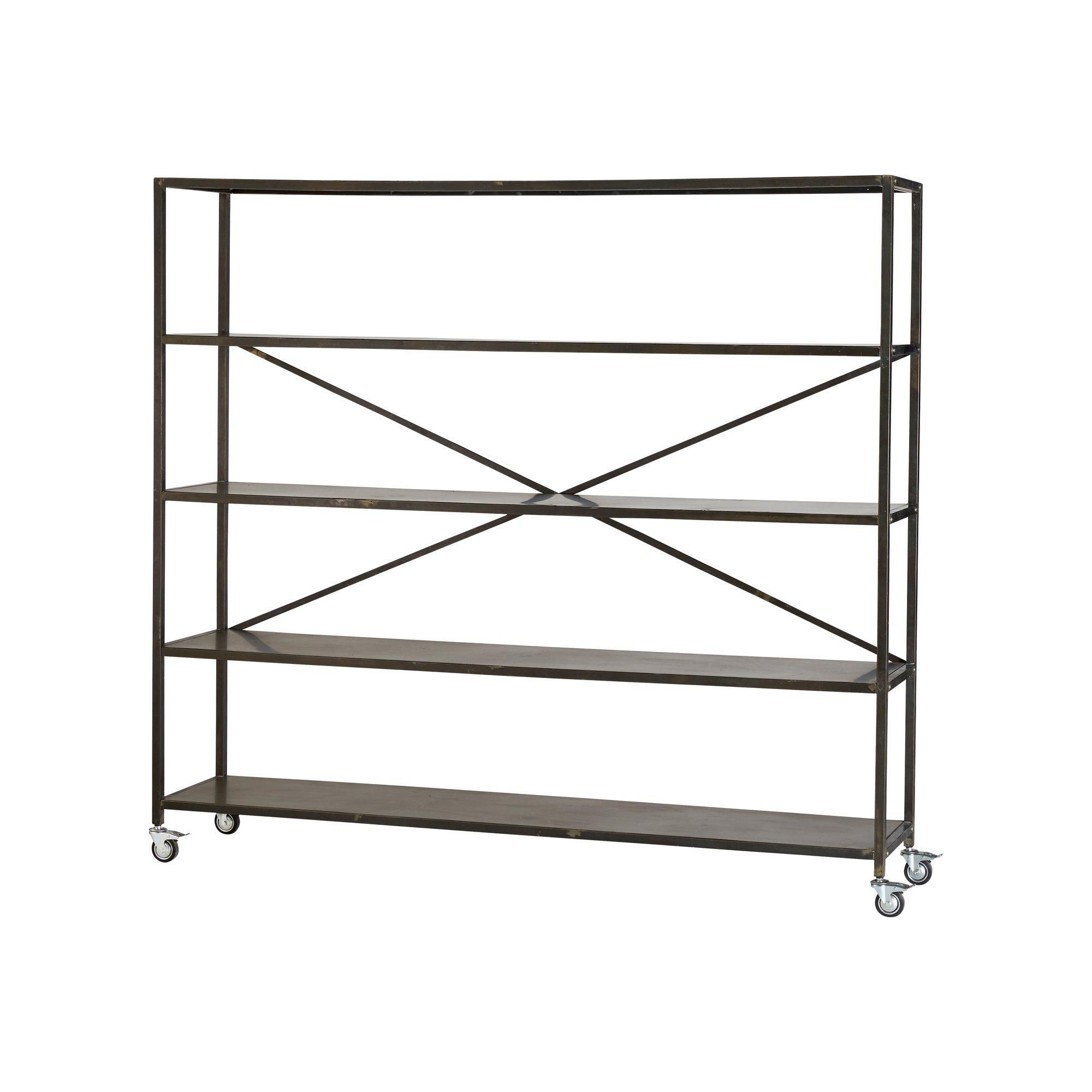 BREMEN Shelf Antique - Antique - 180x42x184cm