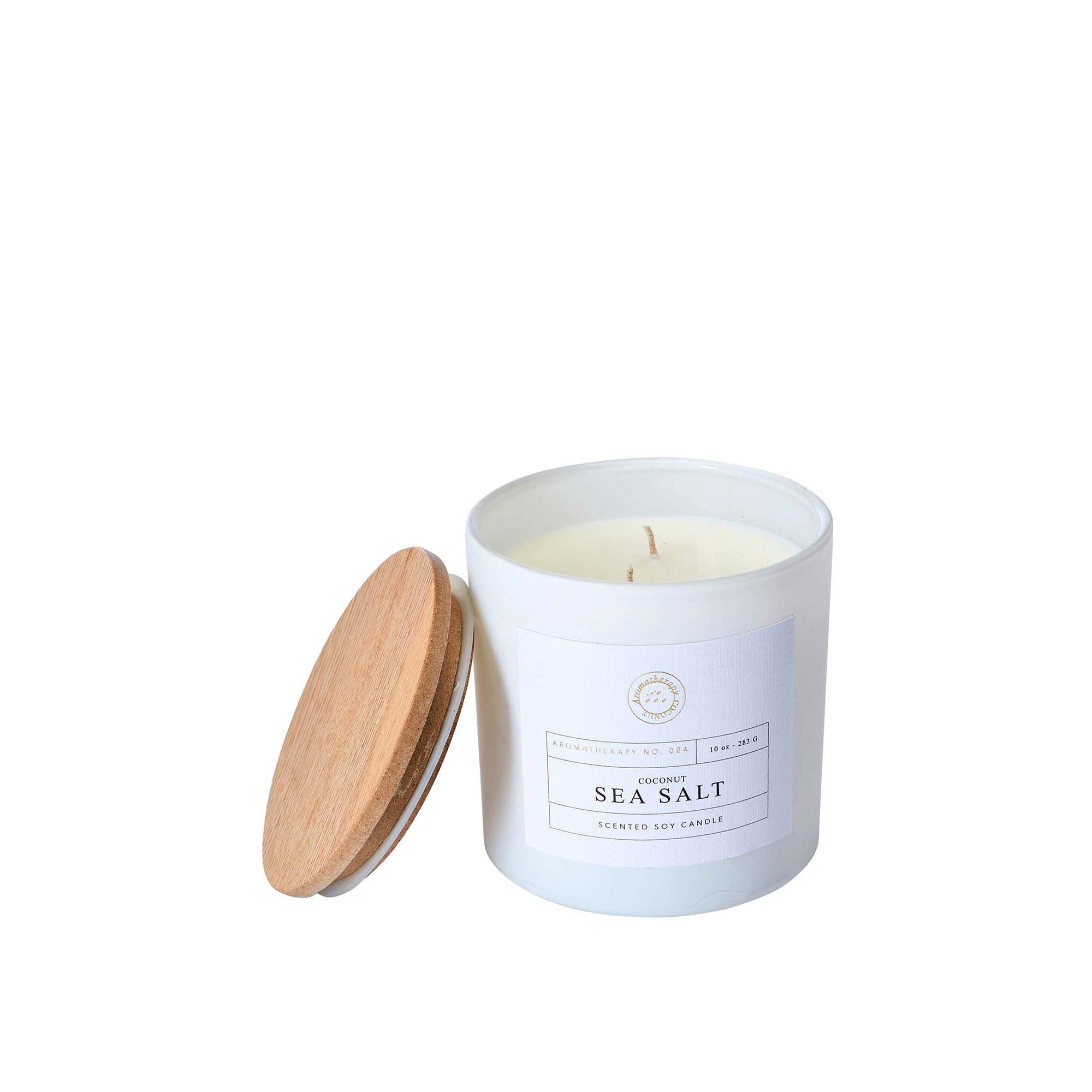 Yasu Candle 48h Aroma/Sea Salt - Aroma/Sea Salt - 9x9cm