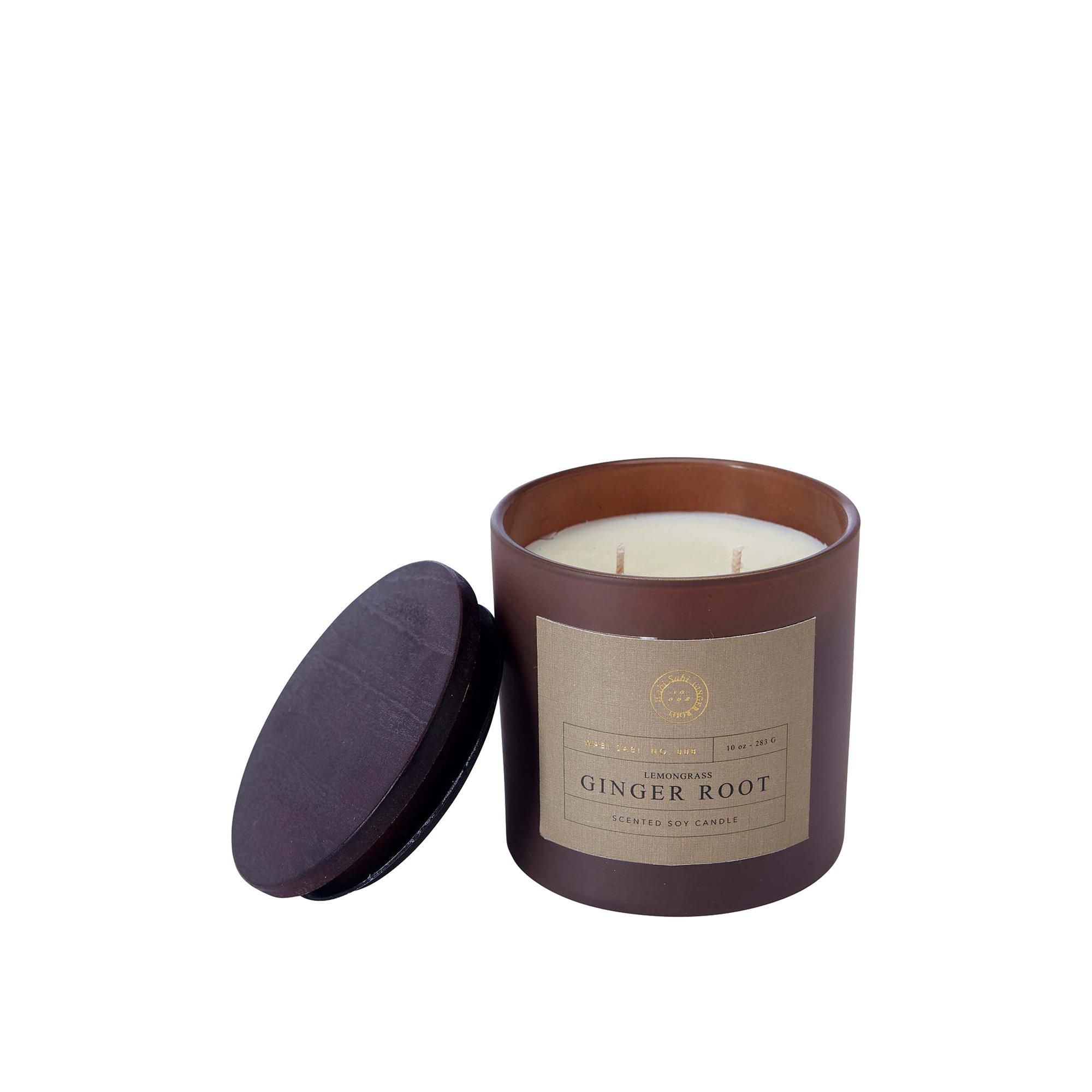 Yasu Candle 48h WabiSabi/Ginger Root - WabiSabi/Ginger Root - 9x9cm