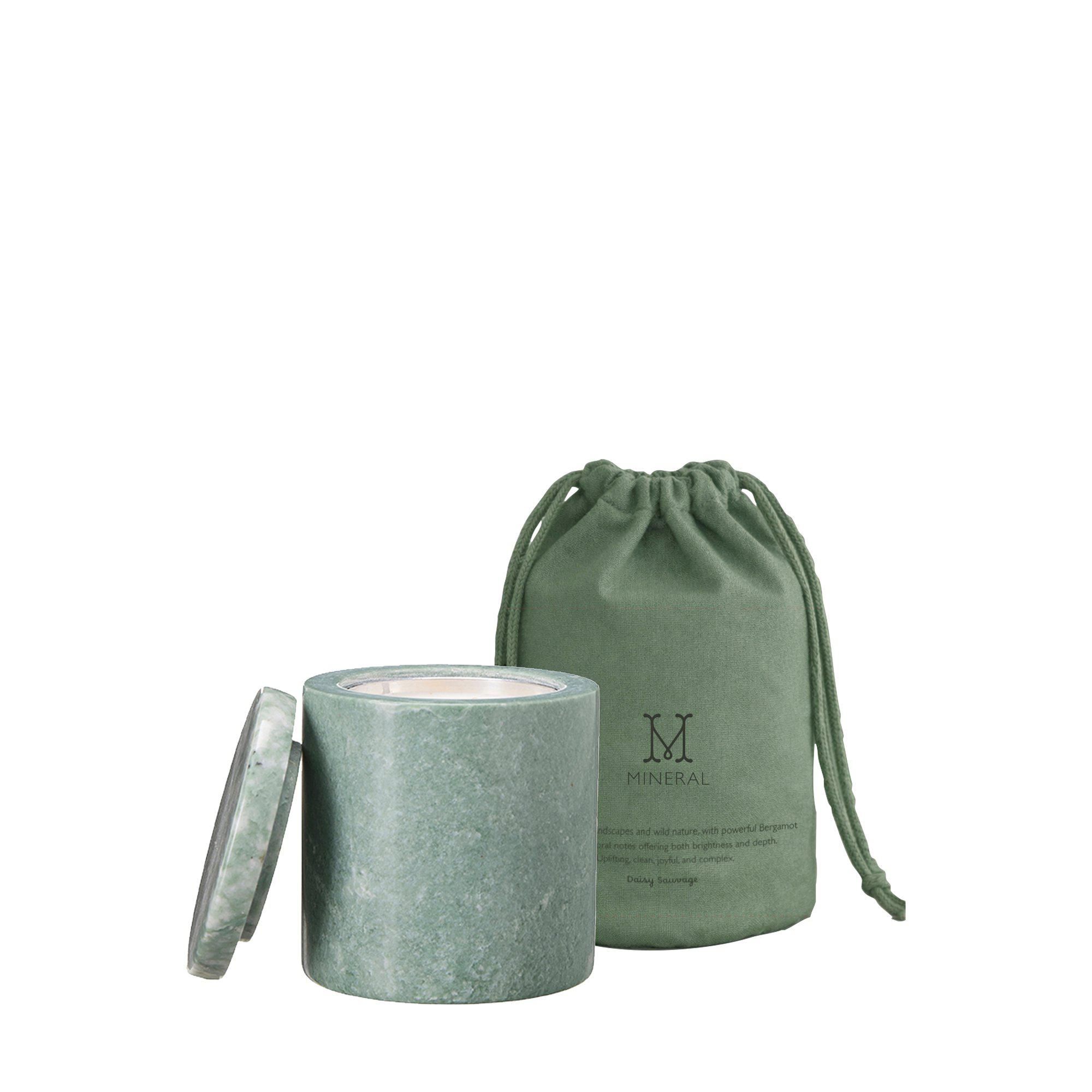 MINERAL Candle 28h Daisy Sauvage - Daisy Sauvage - 8x8cm