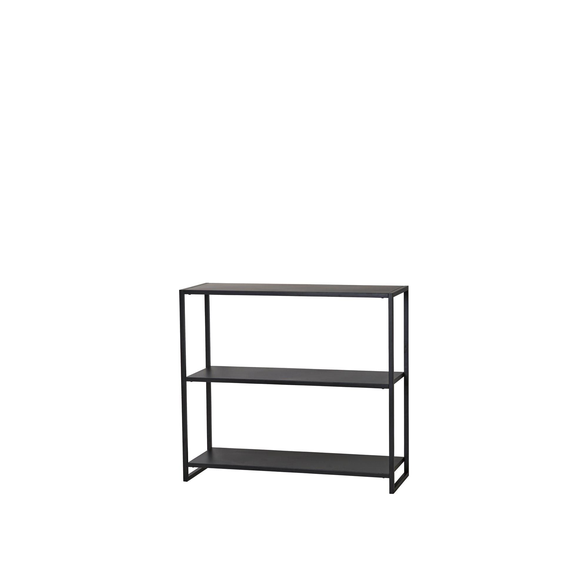 TOULON Shelf Black - Black - 100x35x90cm