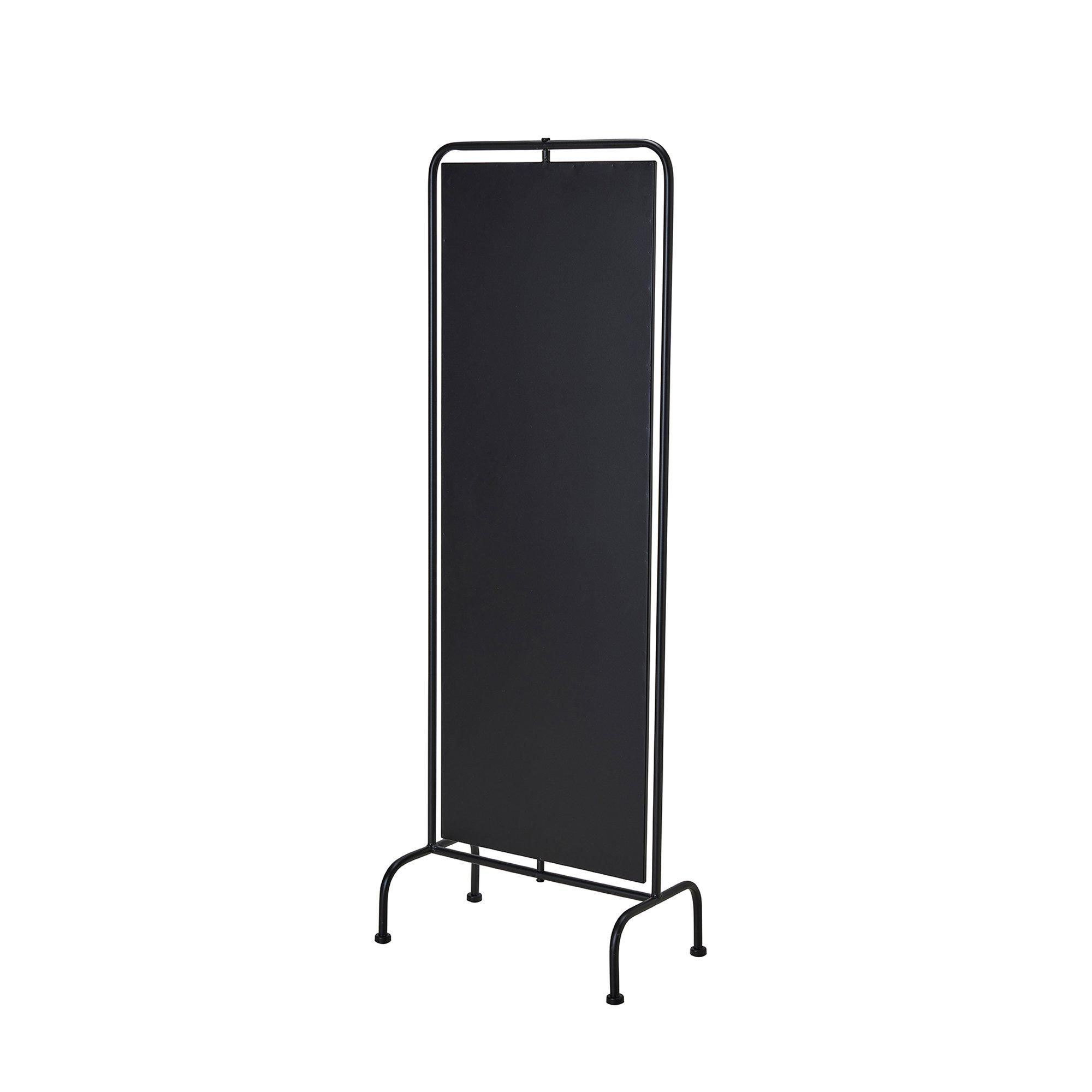 NINA Sign blackboard Black - Black - 38x22x105cm
