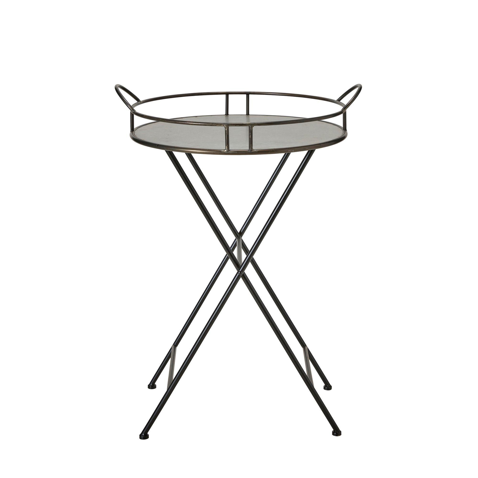 PENNY Sidetable Grey Zinc - Grey Zinc - 50x78cm