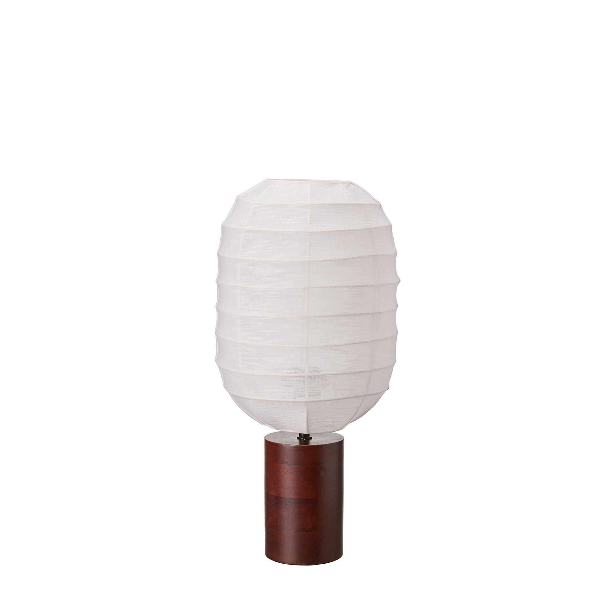 MODENA Bordslampa Offwhite/Brun - Offwhite/Brun - 45x22+200cm