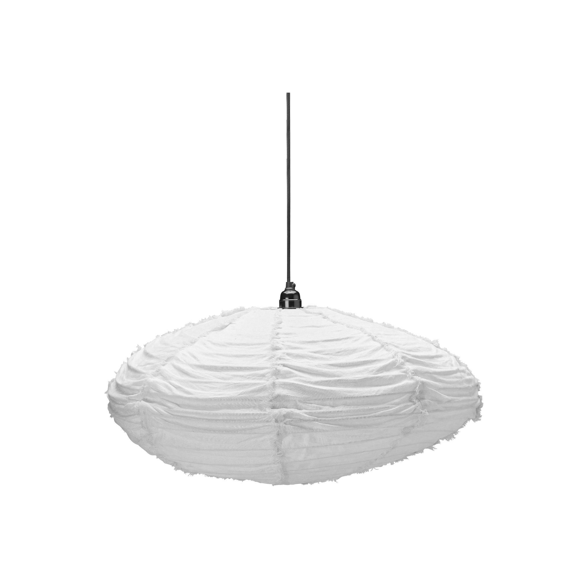 FLORES Pendant Lamp White - White - 60x30 +150cm