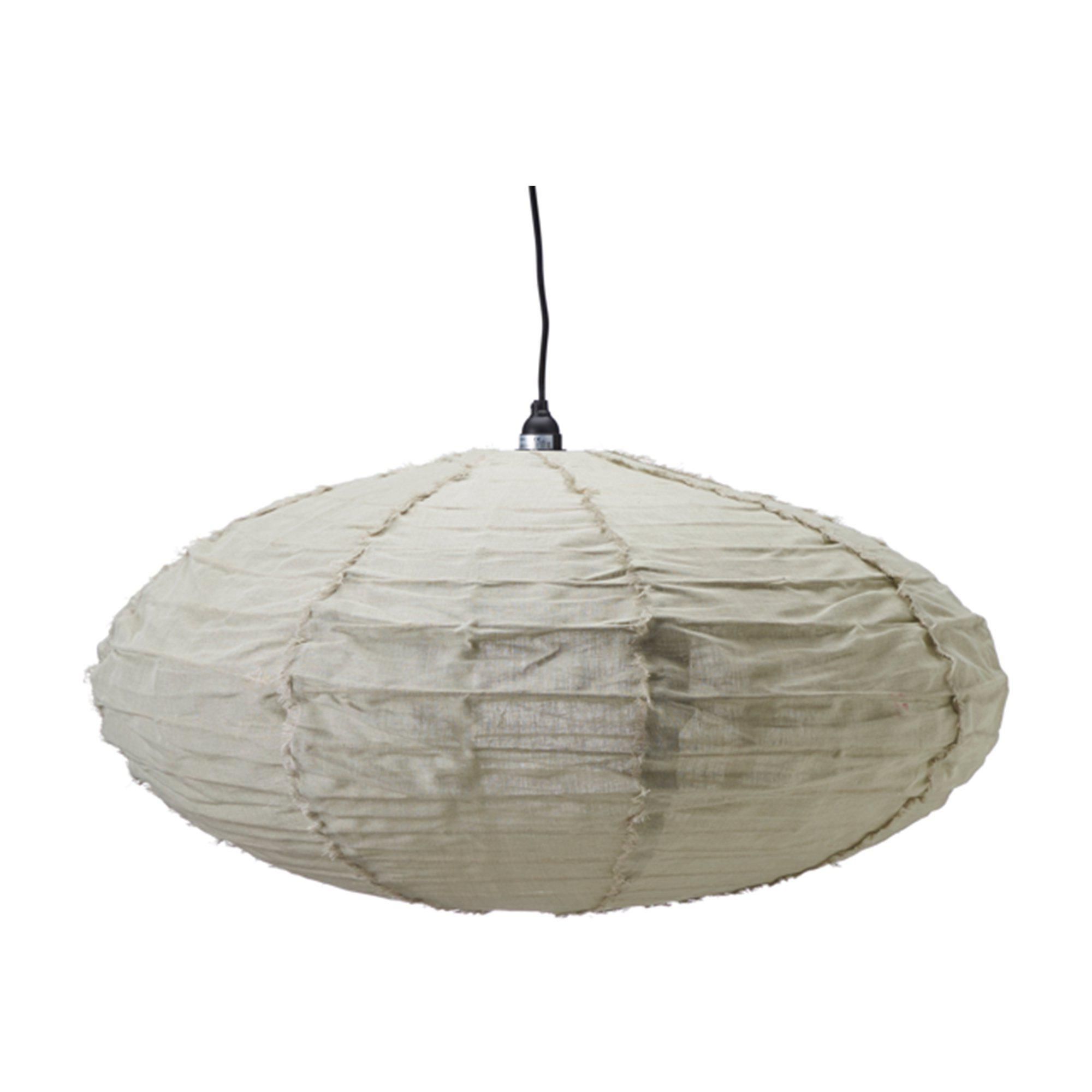 FLORES Pendant Lamp Linen - Linen - 80x40 +150cm