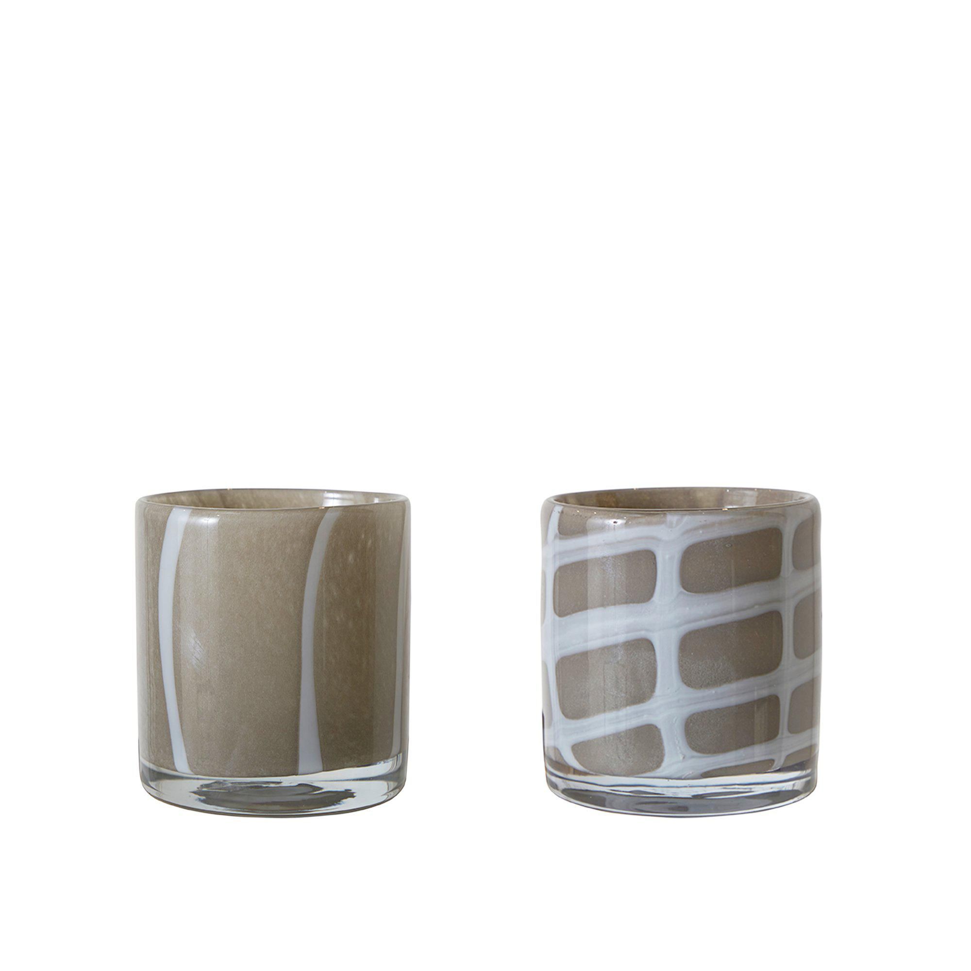 SPHERE Lantern/Pot Mix Sand - Sand - 8x8cm