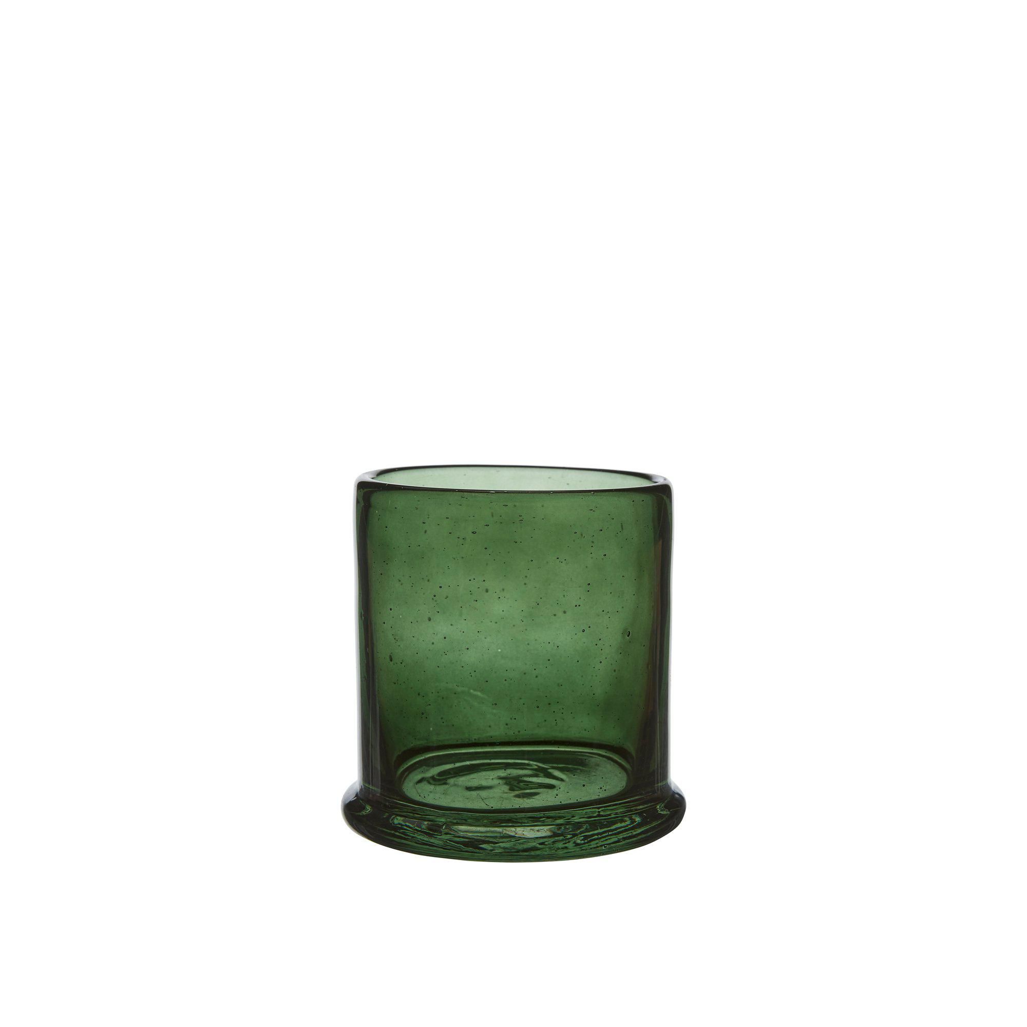 FELINE Vase/Lantern Green - Green - 11x11cm