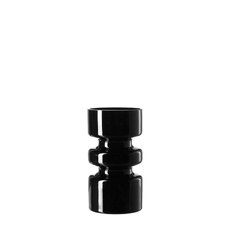 Alfhild Hyacinthvase Black - Black - 9x17cm