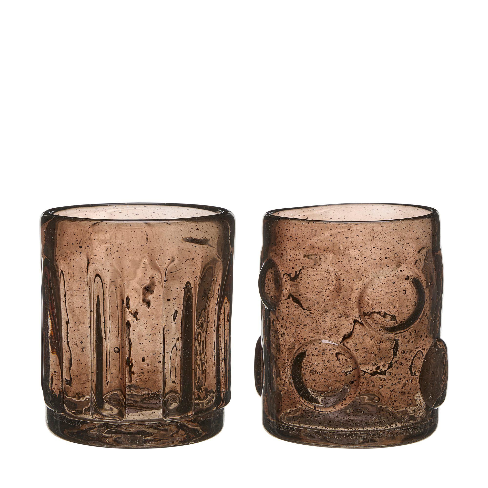 NIKKI Lantern Mix Brown - Brown - 9x10cm