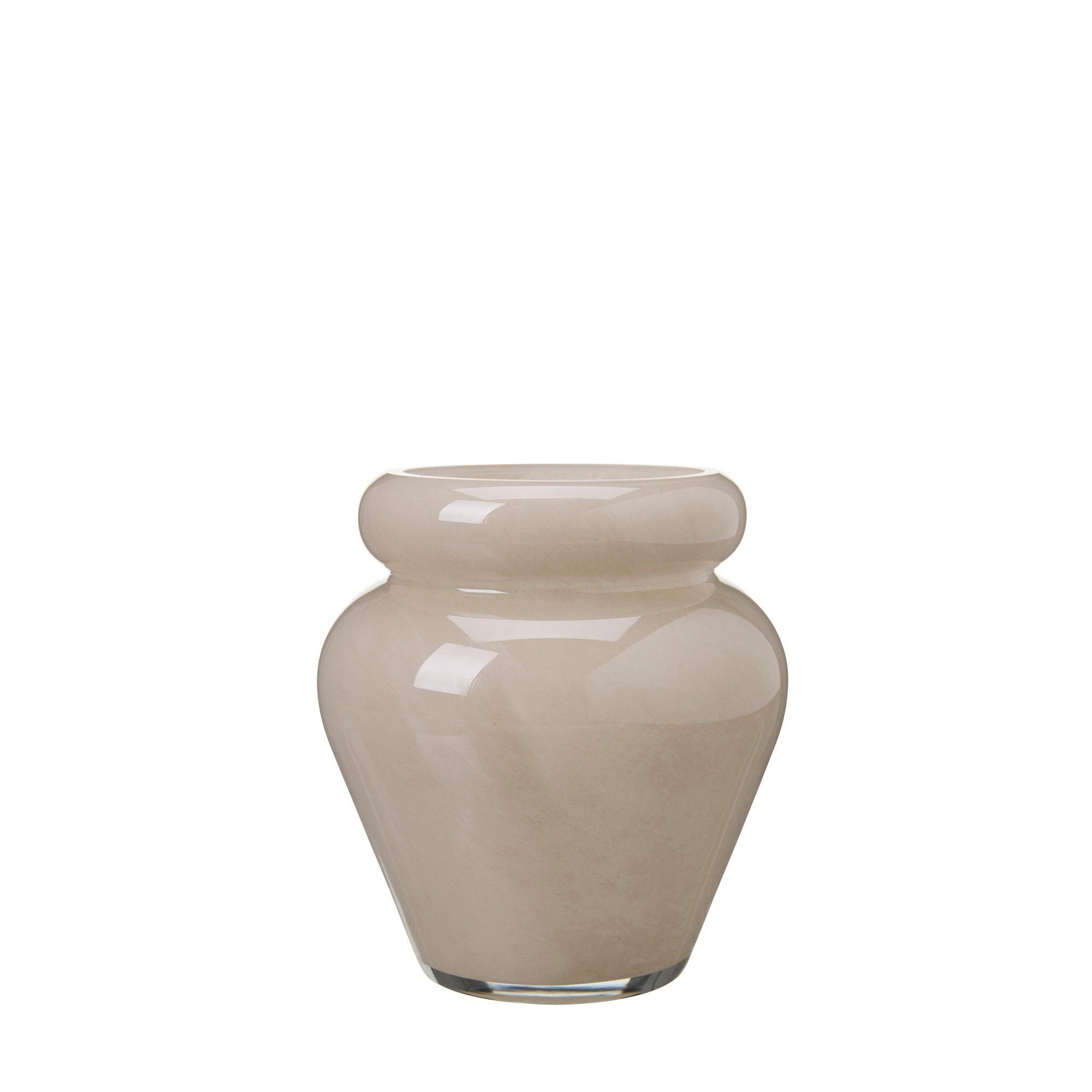 FIA Vase Beige - Beige - 17x18cm