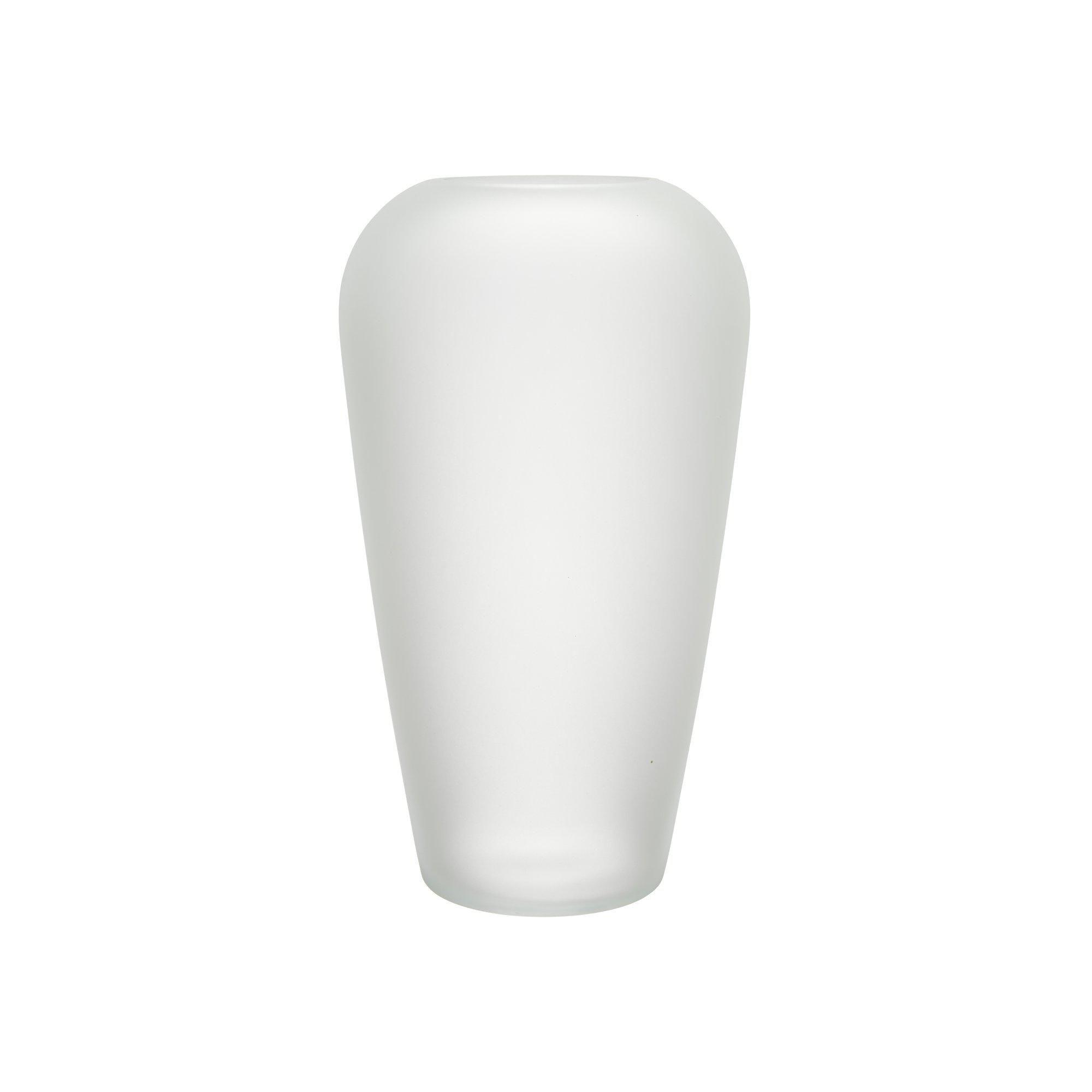 CLASSIC Vase Frosted White - Frosted White - 17x30cm