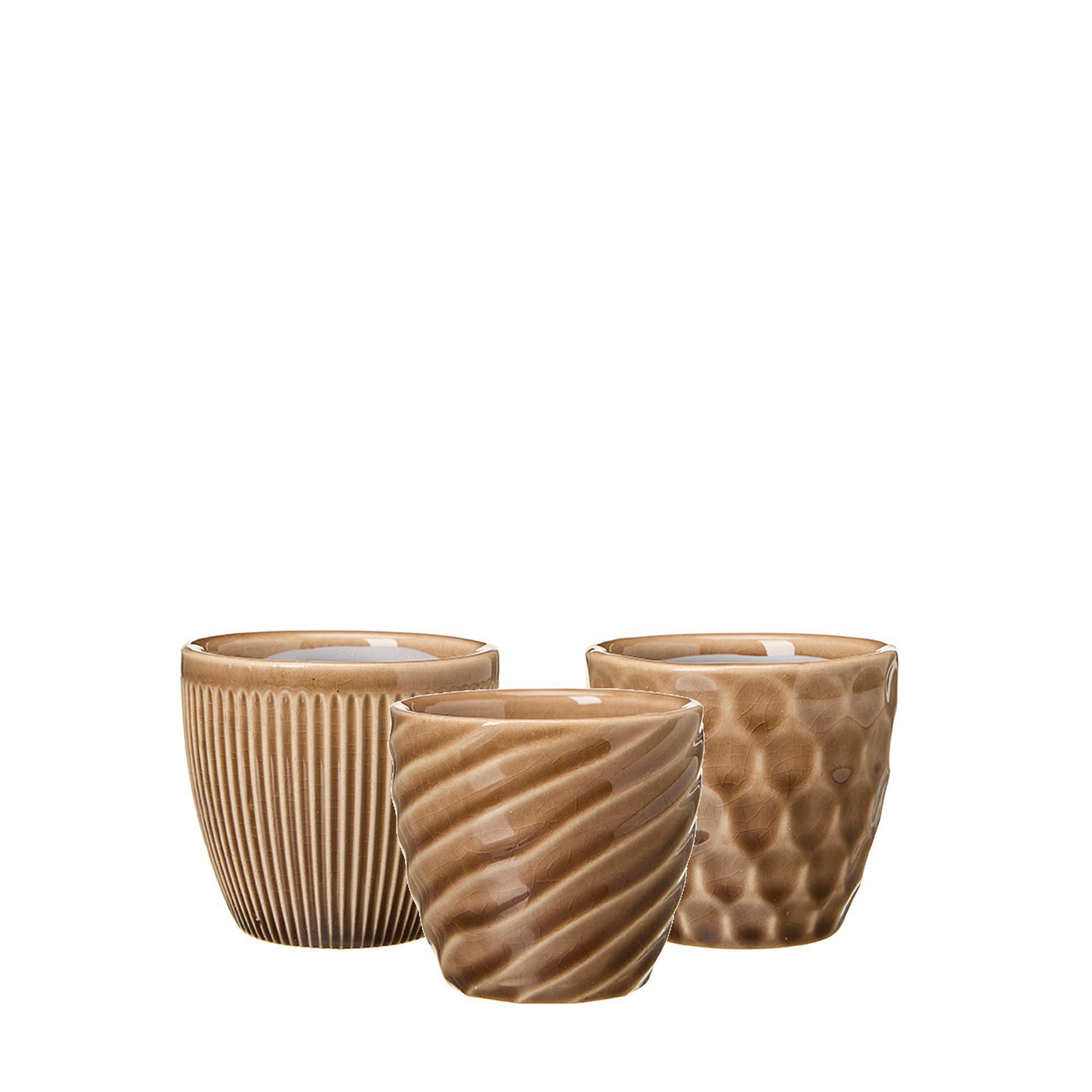 MAJ Minipot Mix Brown - Brown - 7x7cm