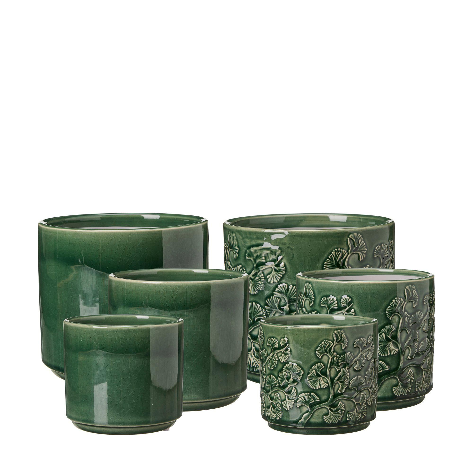 RITA Pot S/3 Mix Forest Green - Forest Green - 16x15, 14x12, 12x10
