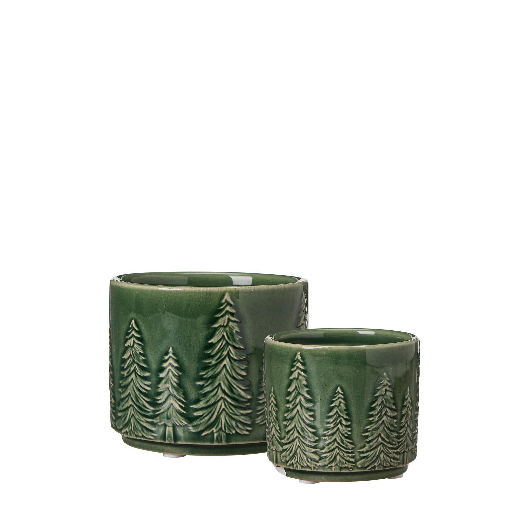 GRANA Kruka 2/S Skogsgrön - Skogsgrön - 10x9 7x7cm