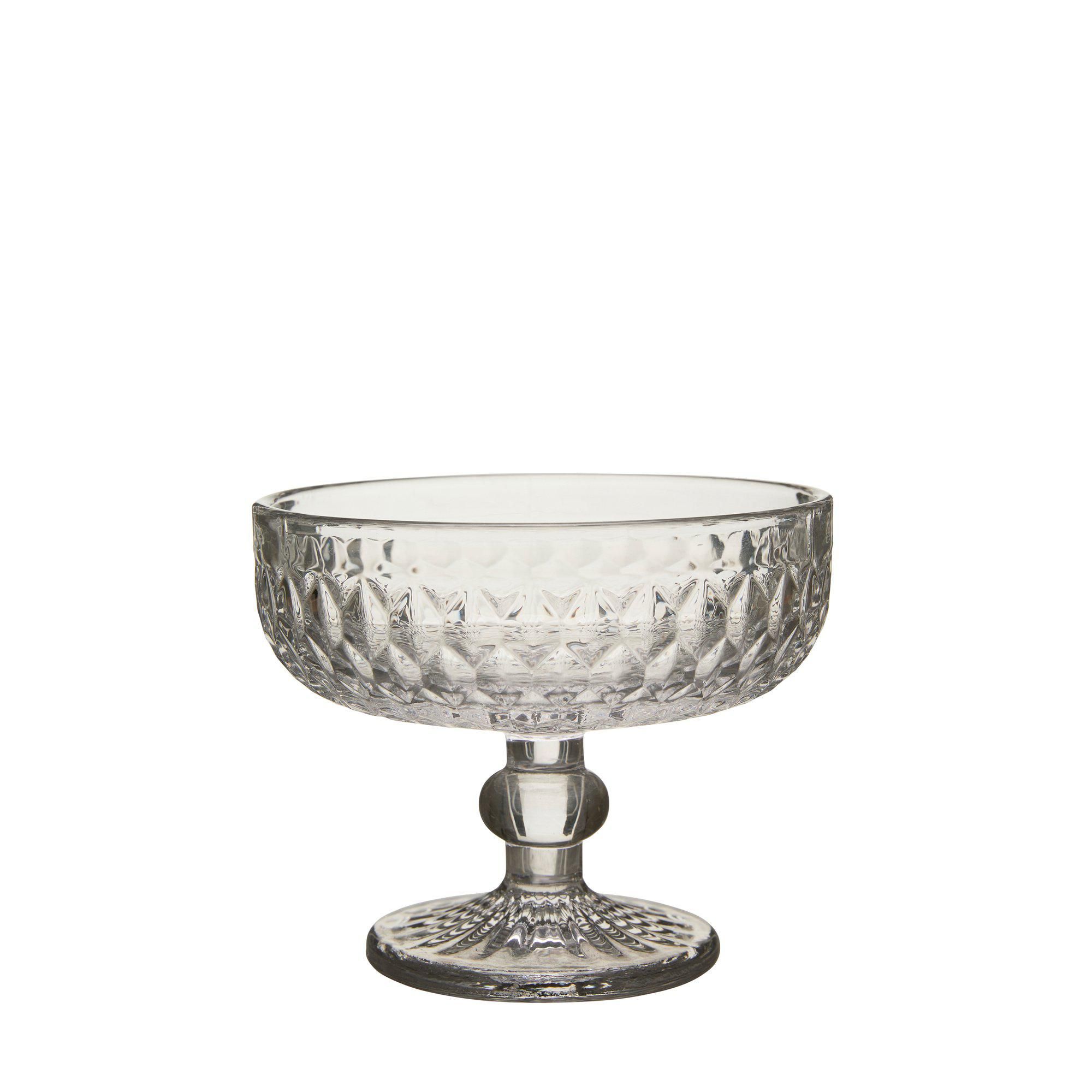 ELLY Coupe glass Clear - Clear - 12x10cm