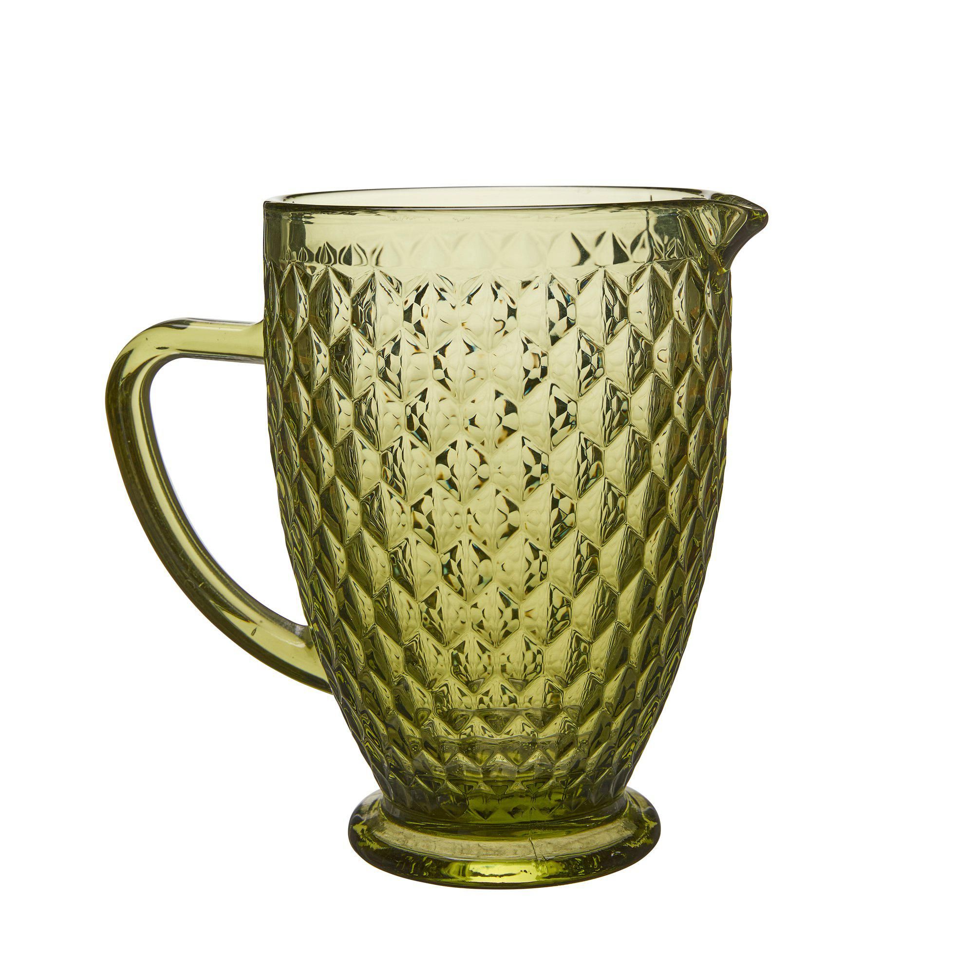 ELLY Decanter Green - Green - 19x13x19cm