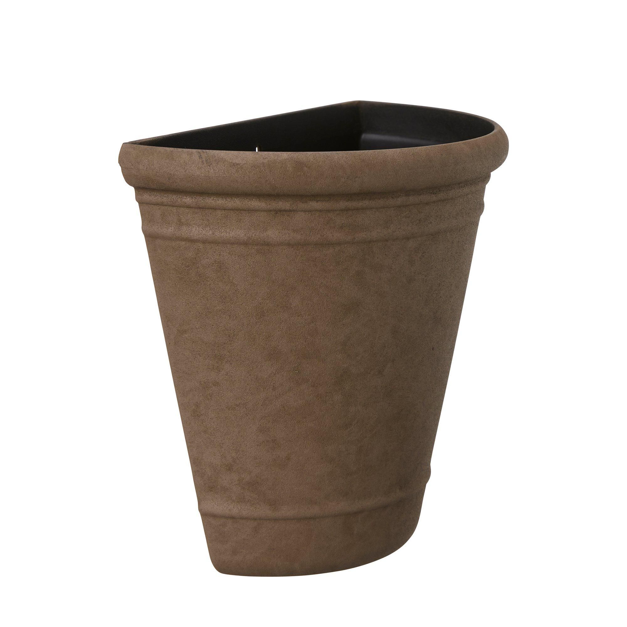 MAJVOR Wall Pot Antique Brown - Antique Brown - 23x13x21cm