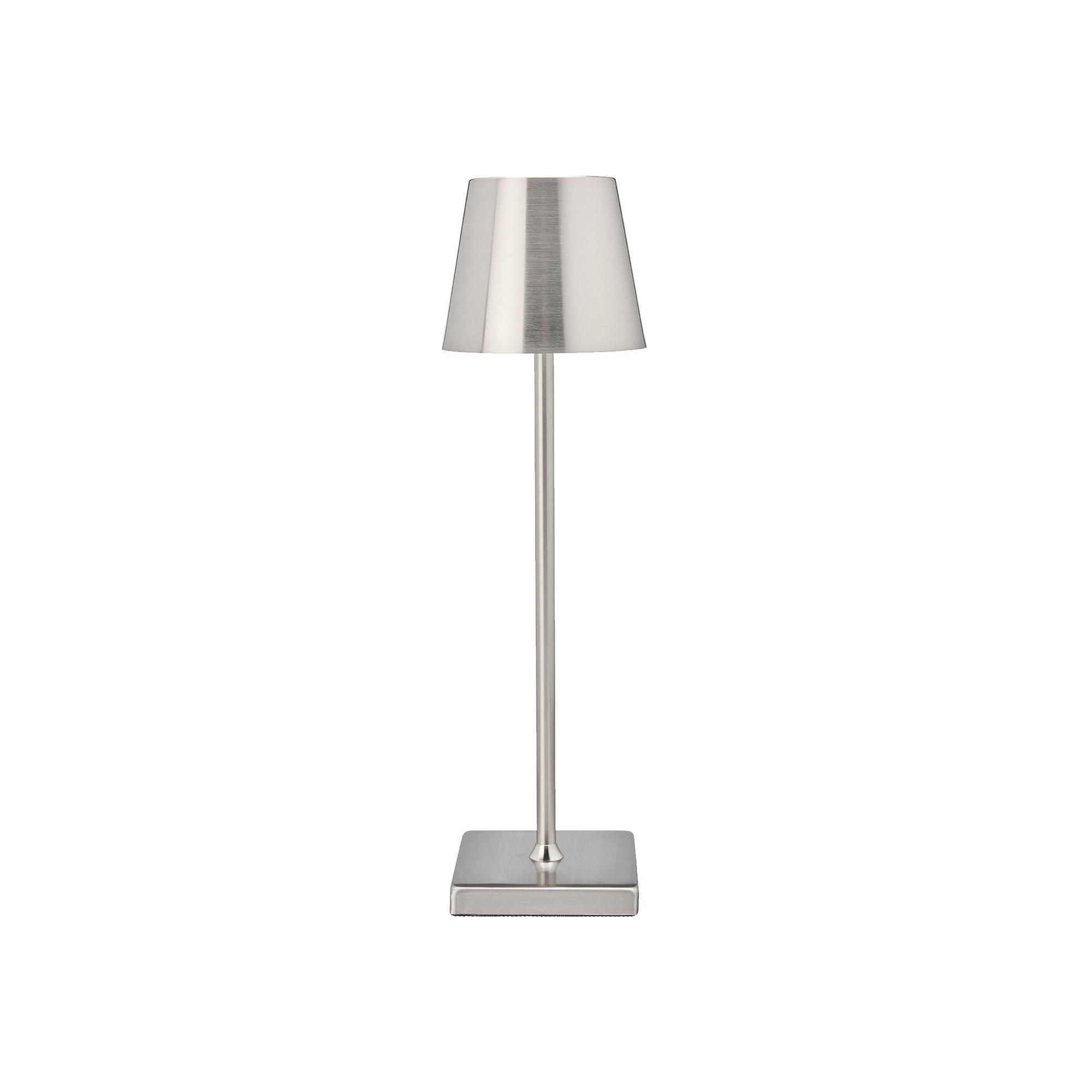 SIENA LED Bordslampa Silver - Silver - 10x38cm