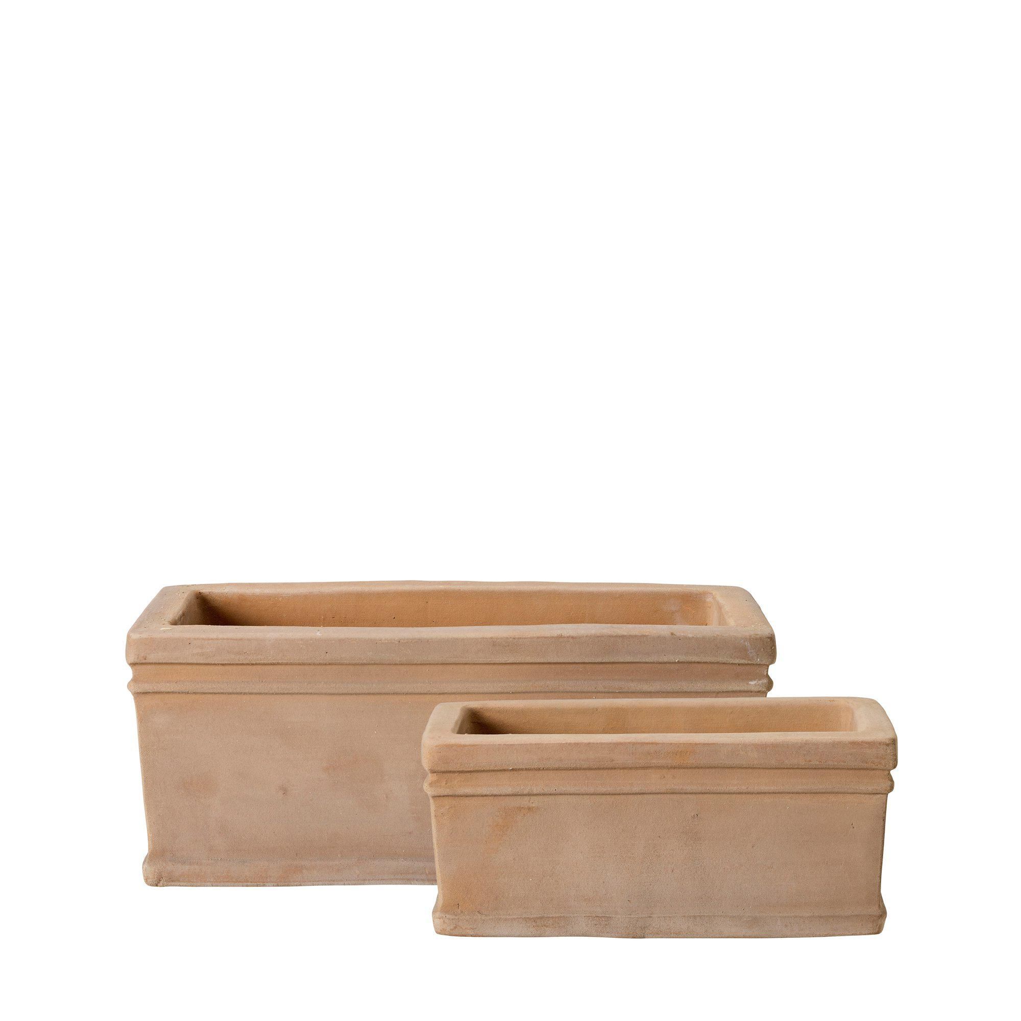 PAMELA Kruka 2/S Antik Terrakotta - Antik Terrakotta - 42x21x17 28x14x13cm