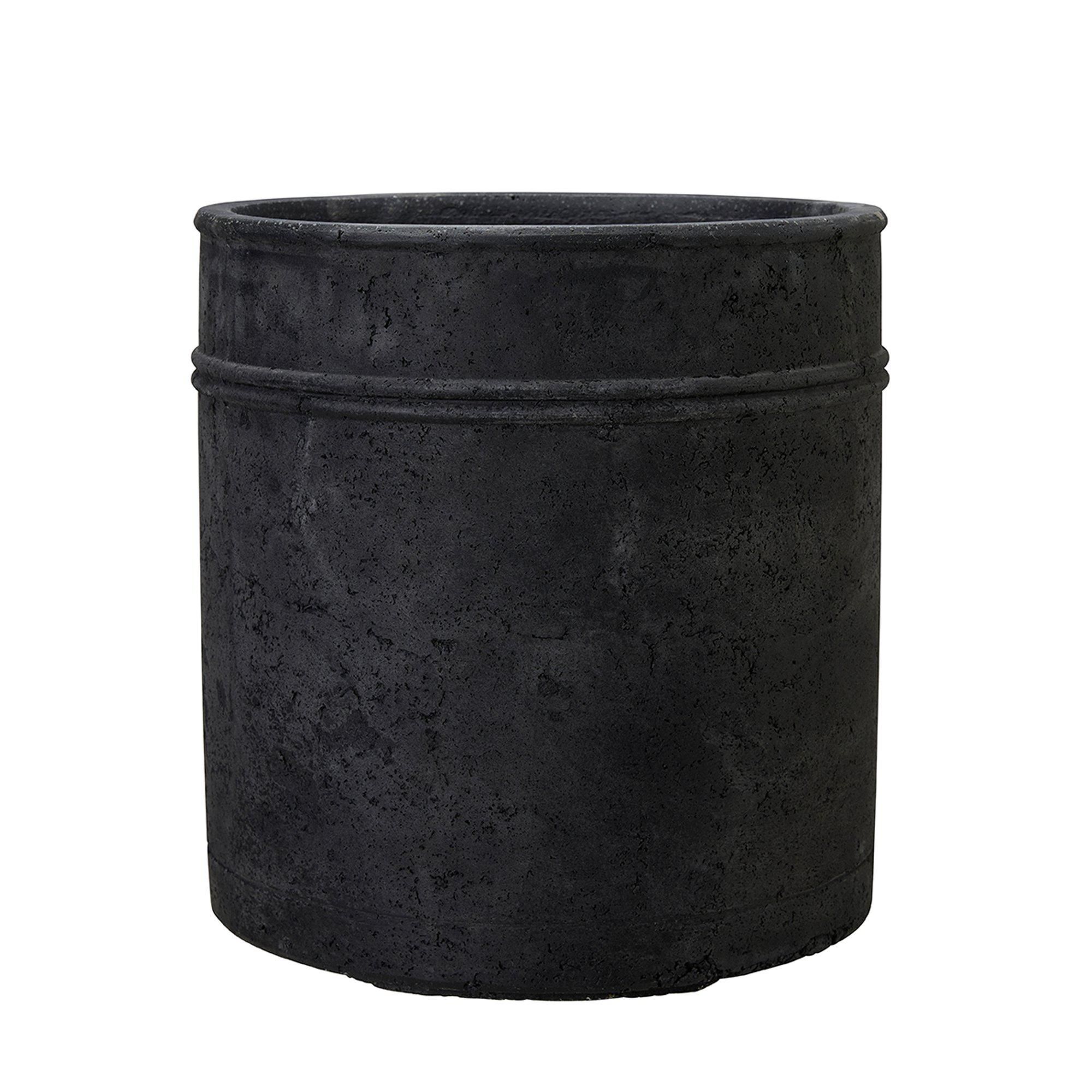CELIA Pot Black Melange - Black Melange - 40x41cm