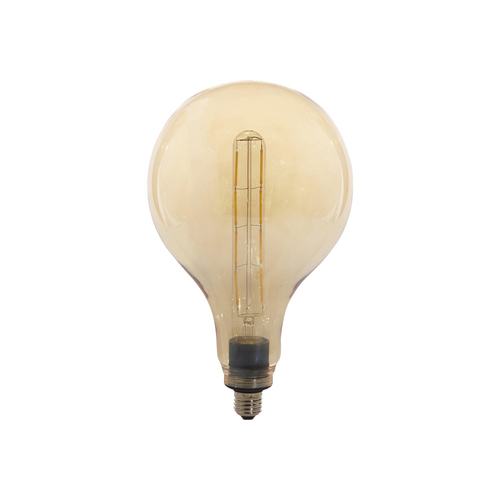 LED BULB Drop 4W Smooth, Gold - Smooth, Gold - 18x30cm