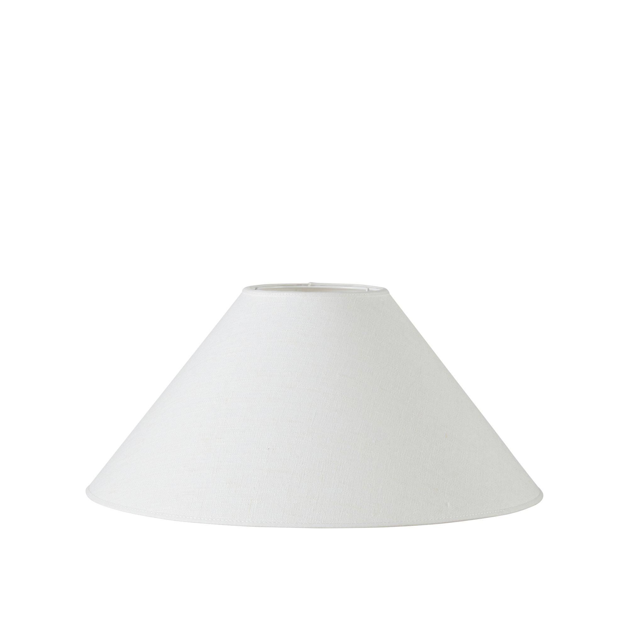 CONO Lampskärm S Vit - Vit - 40x25cm