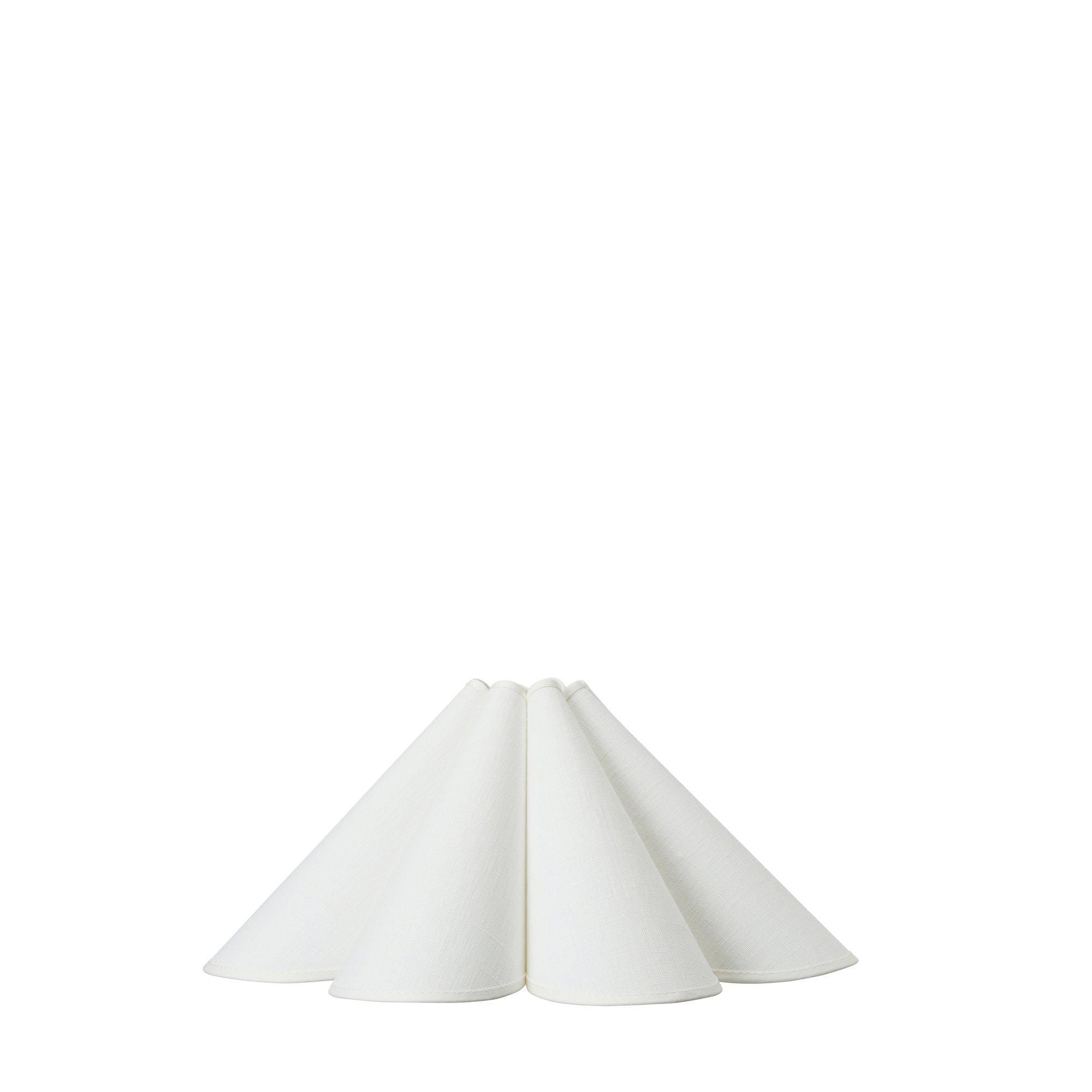 WAVY Lampskärm M Vit - Vit - 42x8x19m