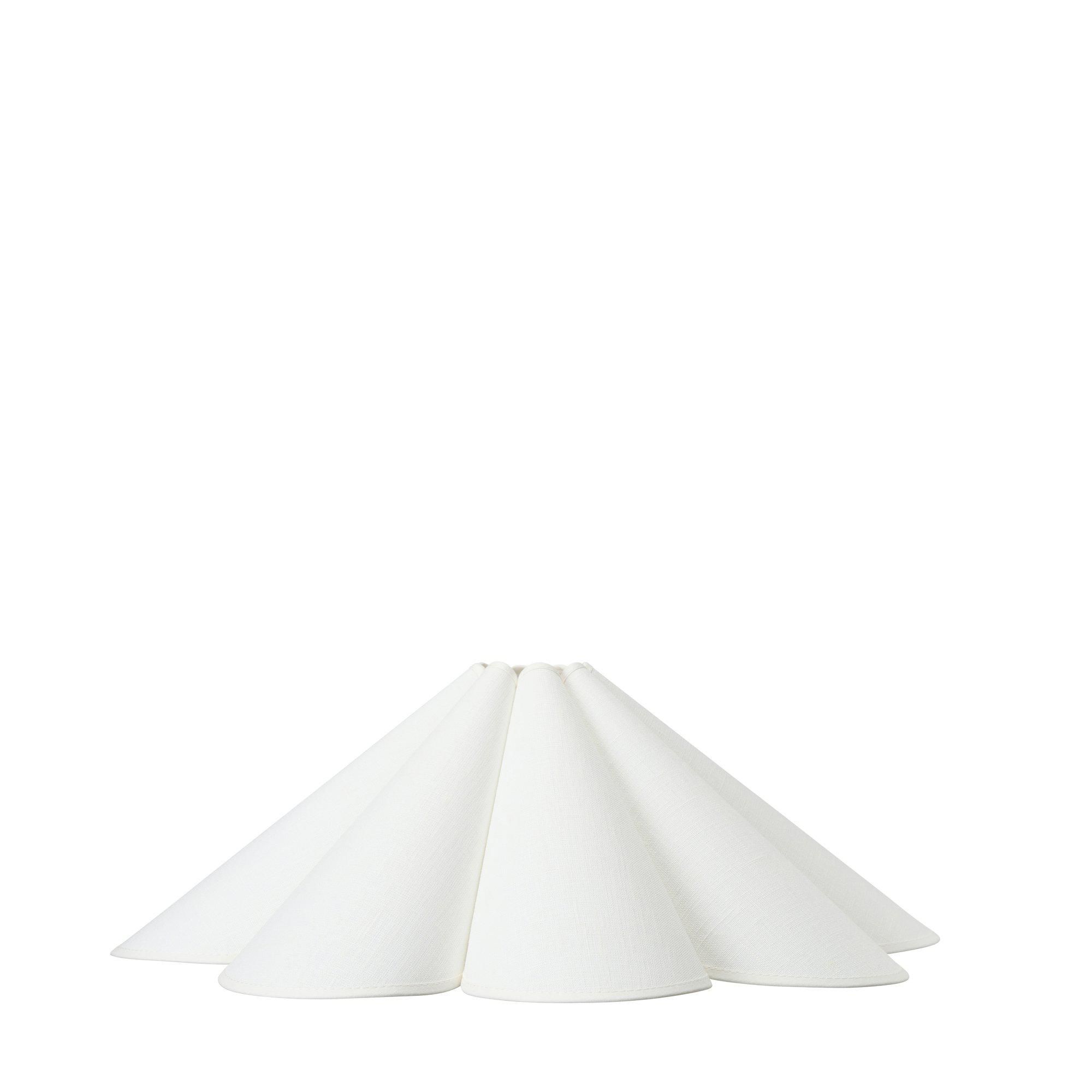 WAVY Lampskärm L Vit - Vit - 52x8x20cm