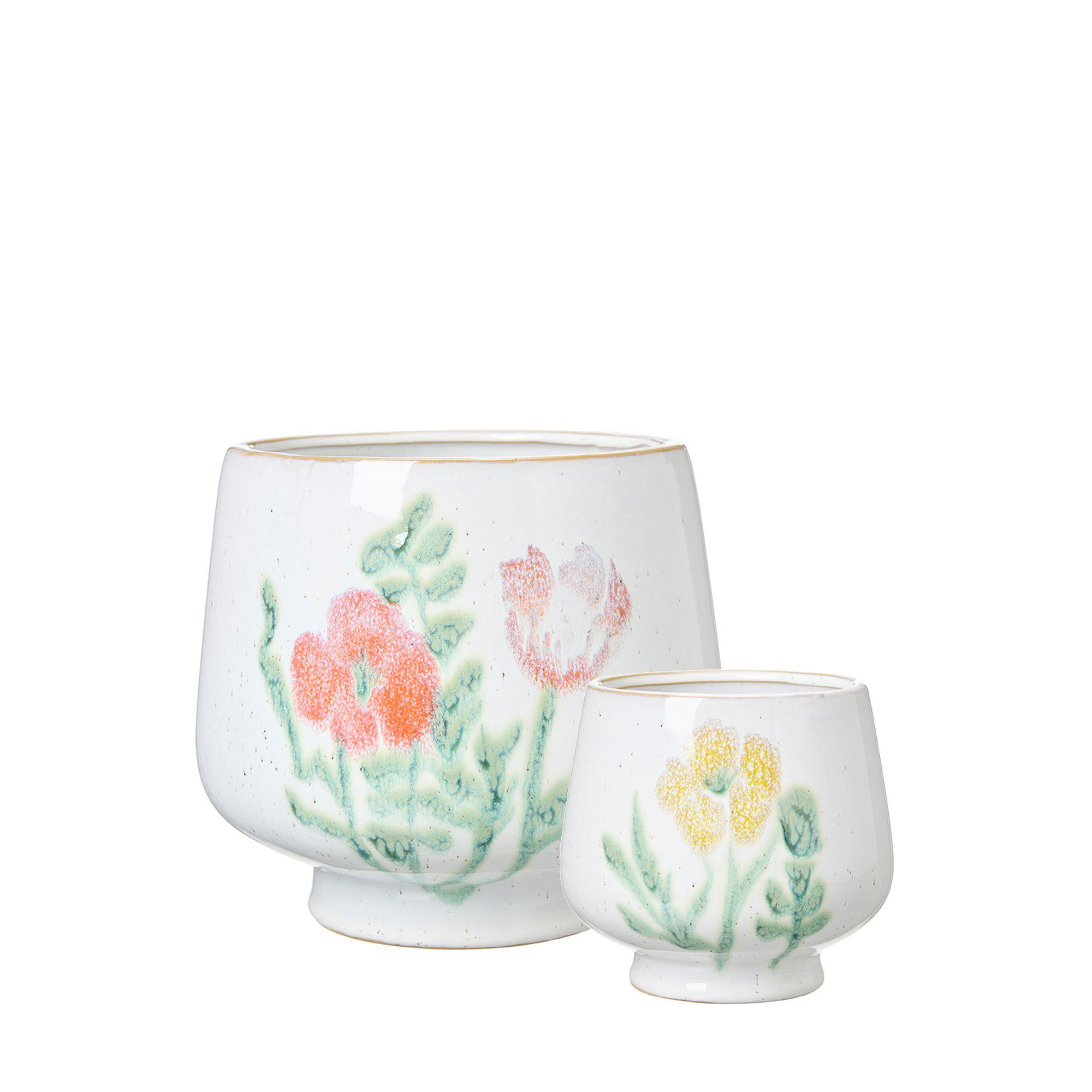ROSANNA Pot S/2 Mixed - Mixed - 19x17 12x11cm