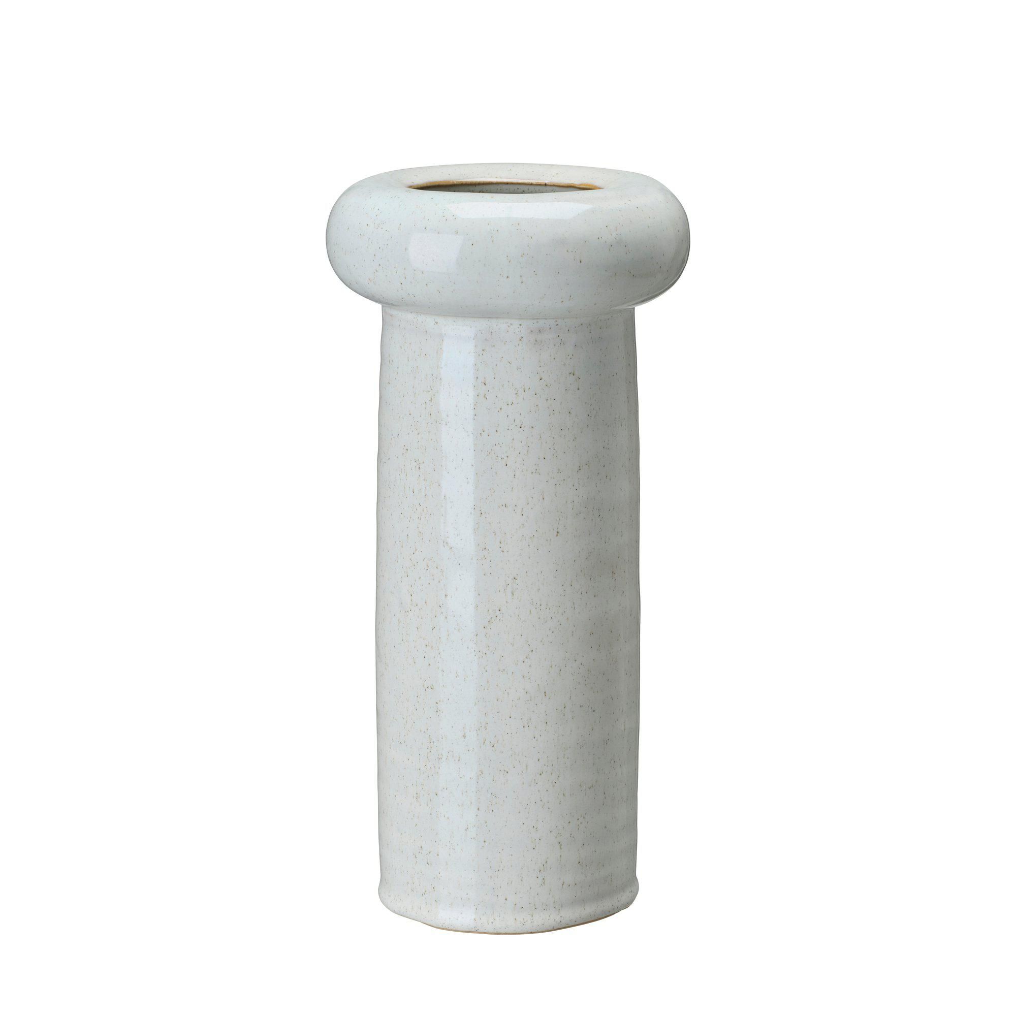 LAURA Vase Offwhite - Offwhite - 14x28cm