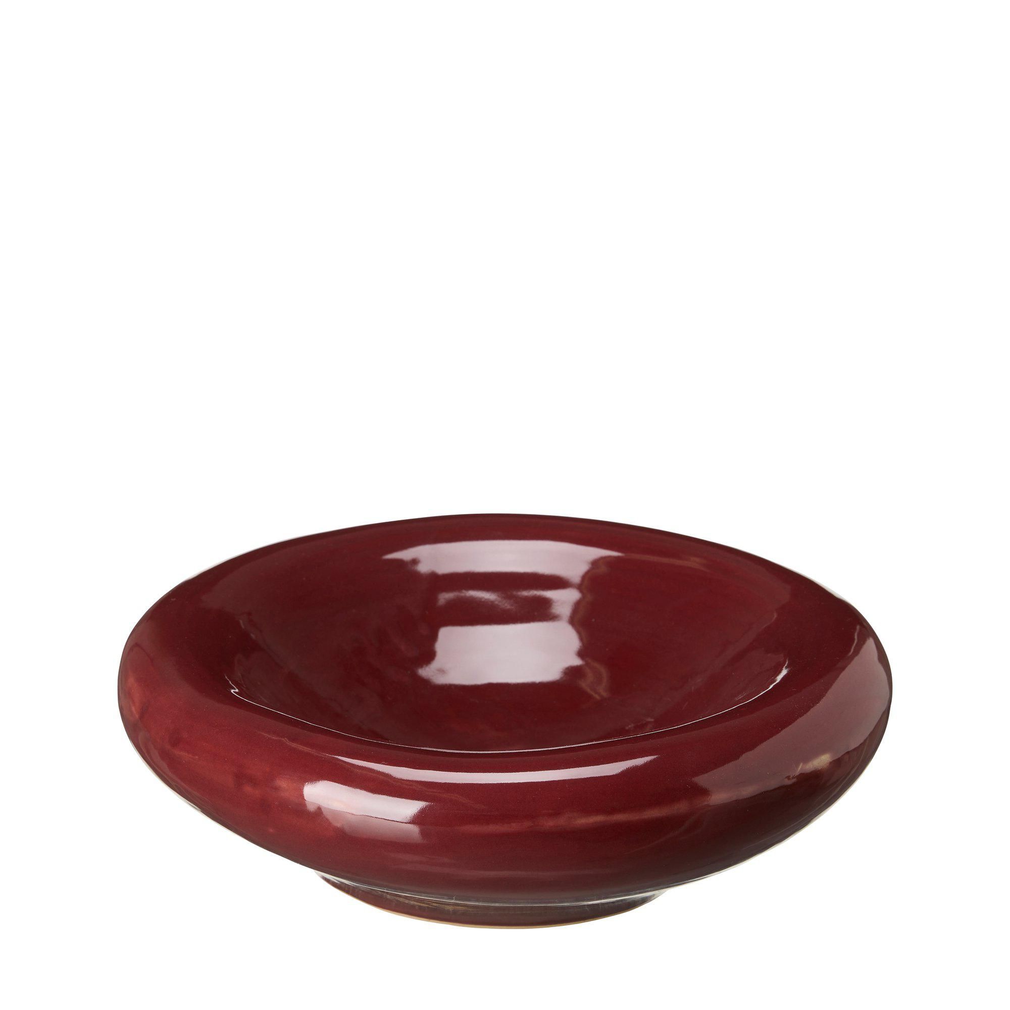 LAURA Bowl Burgundy - Burgundy - 30x10cm