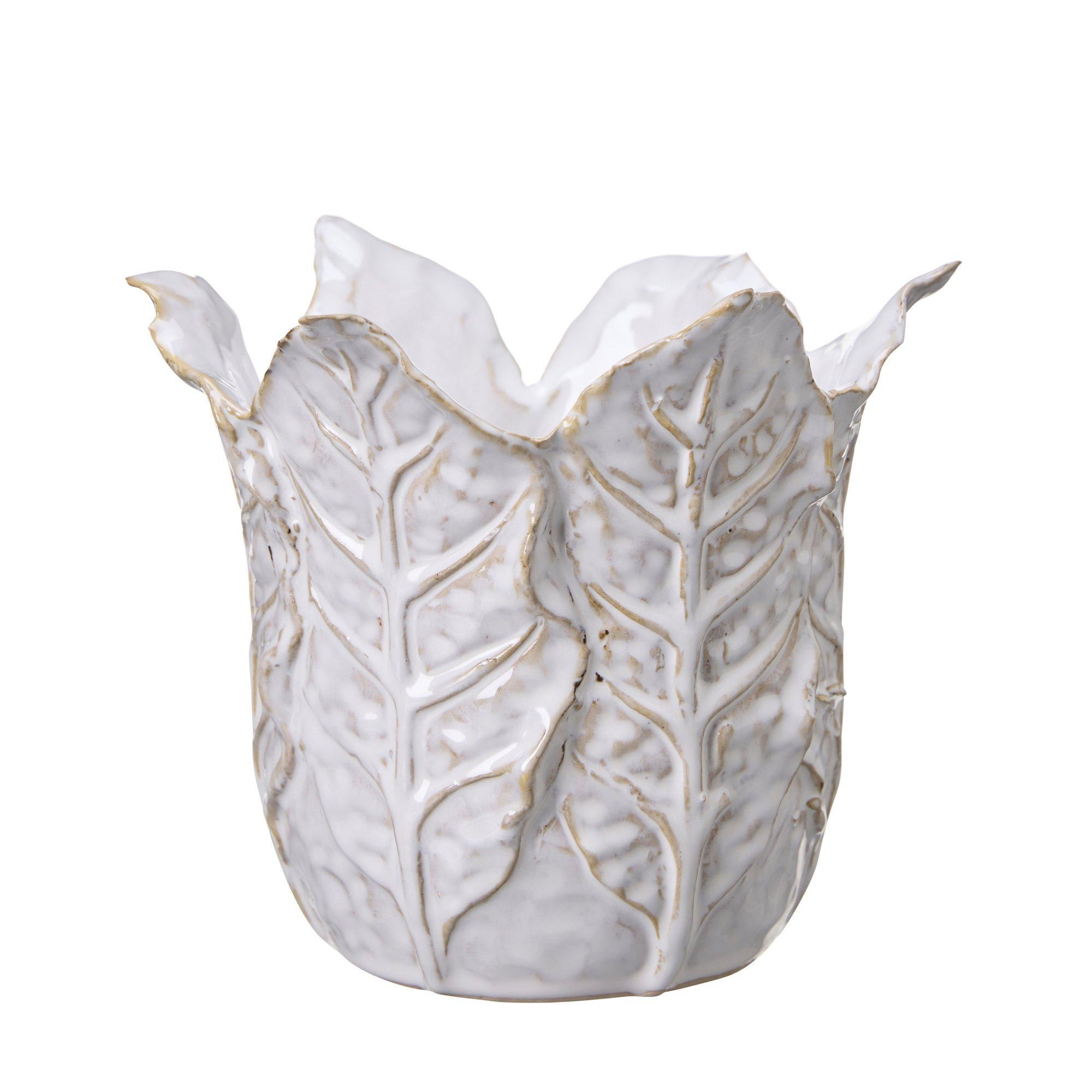 MARIA Kruka Vit - Vit - 20x18cm
