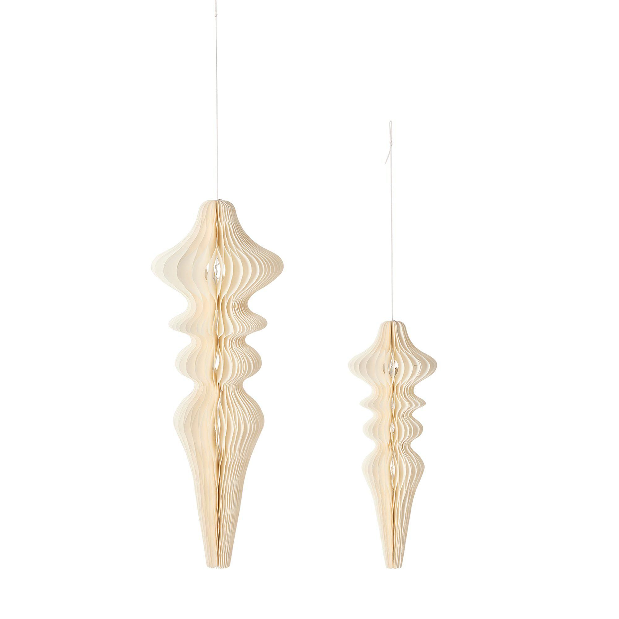 DROP Julhänge LED 2/S Offwhite - Offwhite - 90, 60 cm