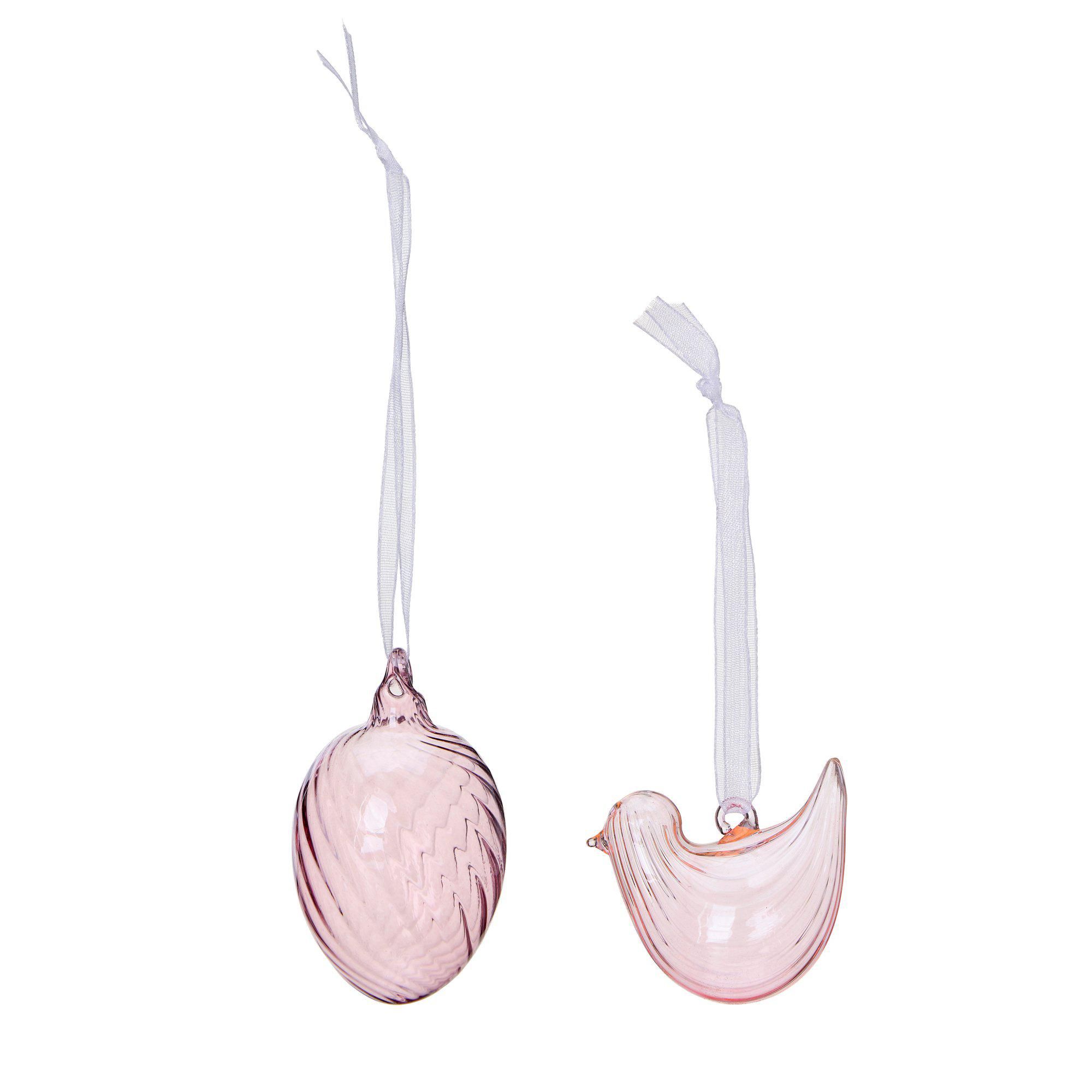 HEN & EGG Deco Pink - Pink - 4x7 5x3x4cm
