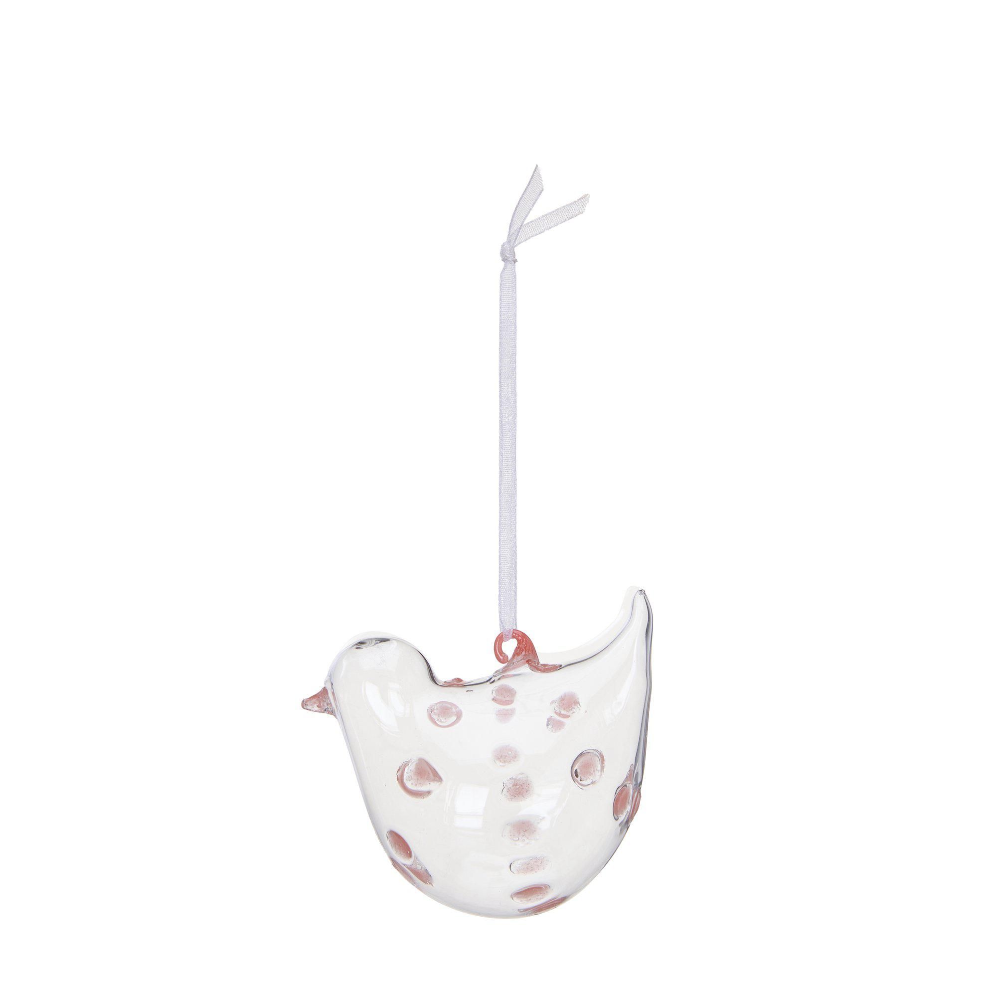 DOTTIE Hen Deco Pink - Pink - 4x7x6cm