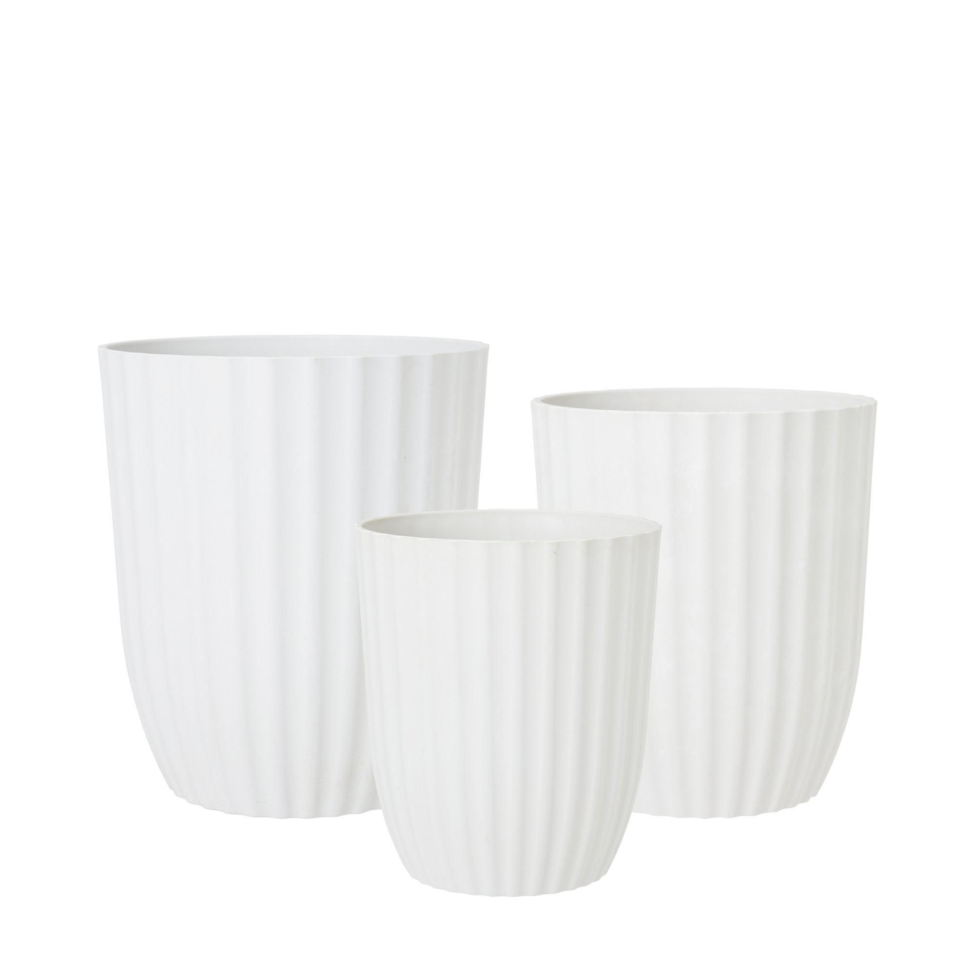 YODIT Kruka 3/S Vitmelerad - Vitmelerad - 29x34, 26x30,