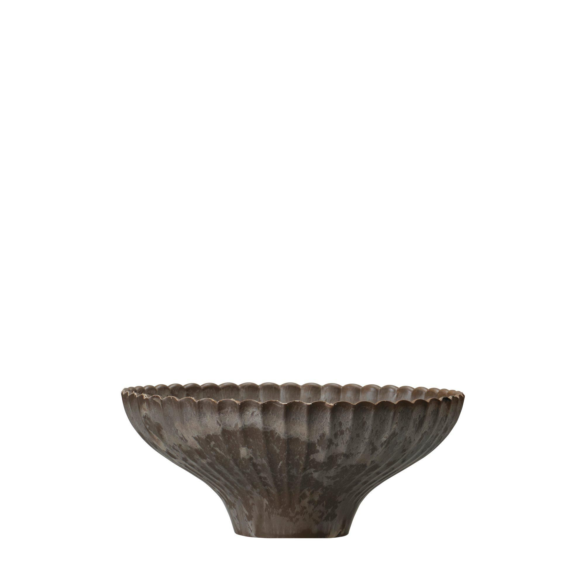 YODIT Planter Brown Melange - Brown Melange - 17x7cm