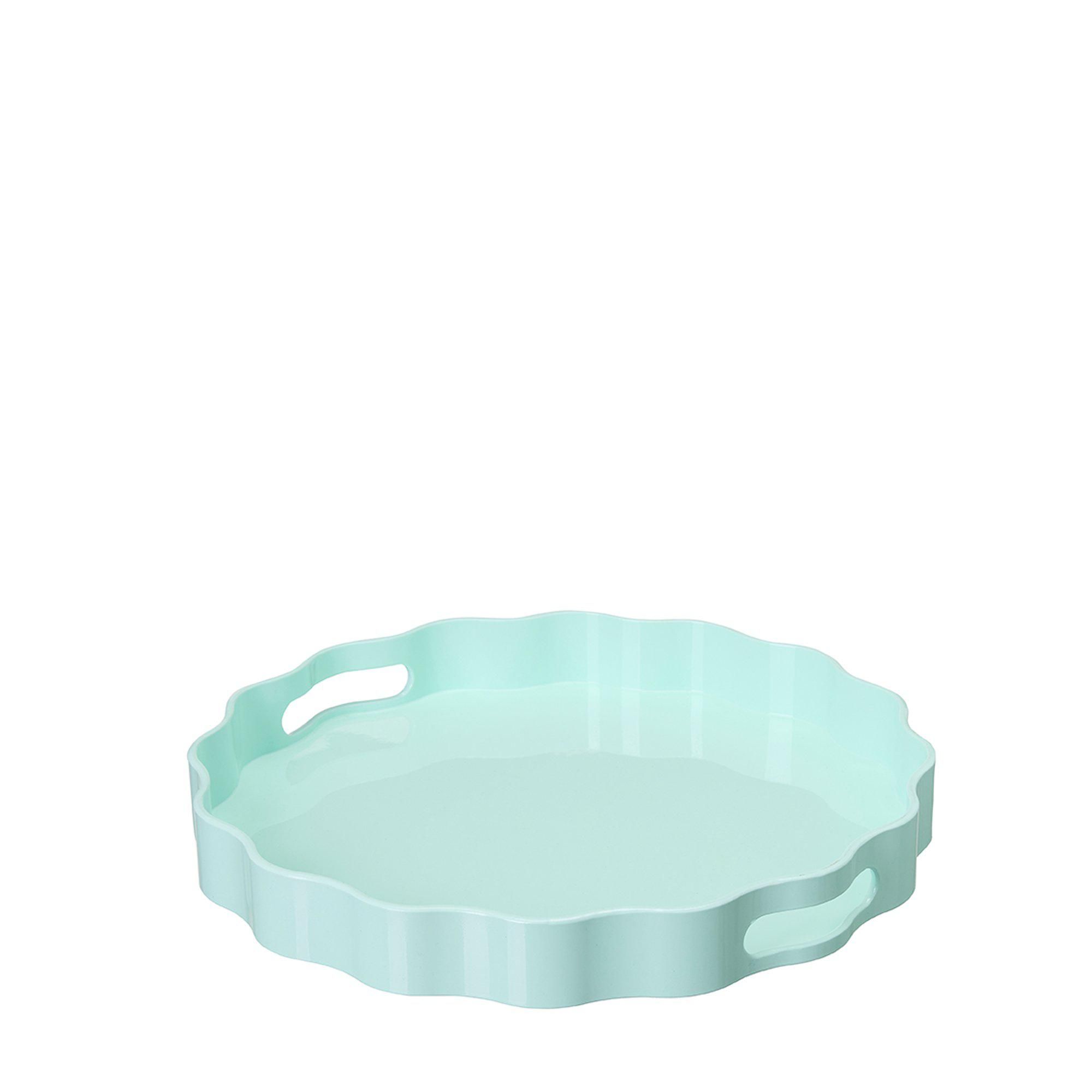 YEN Tray Turquoise - Turquoise - 33x4cm